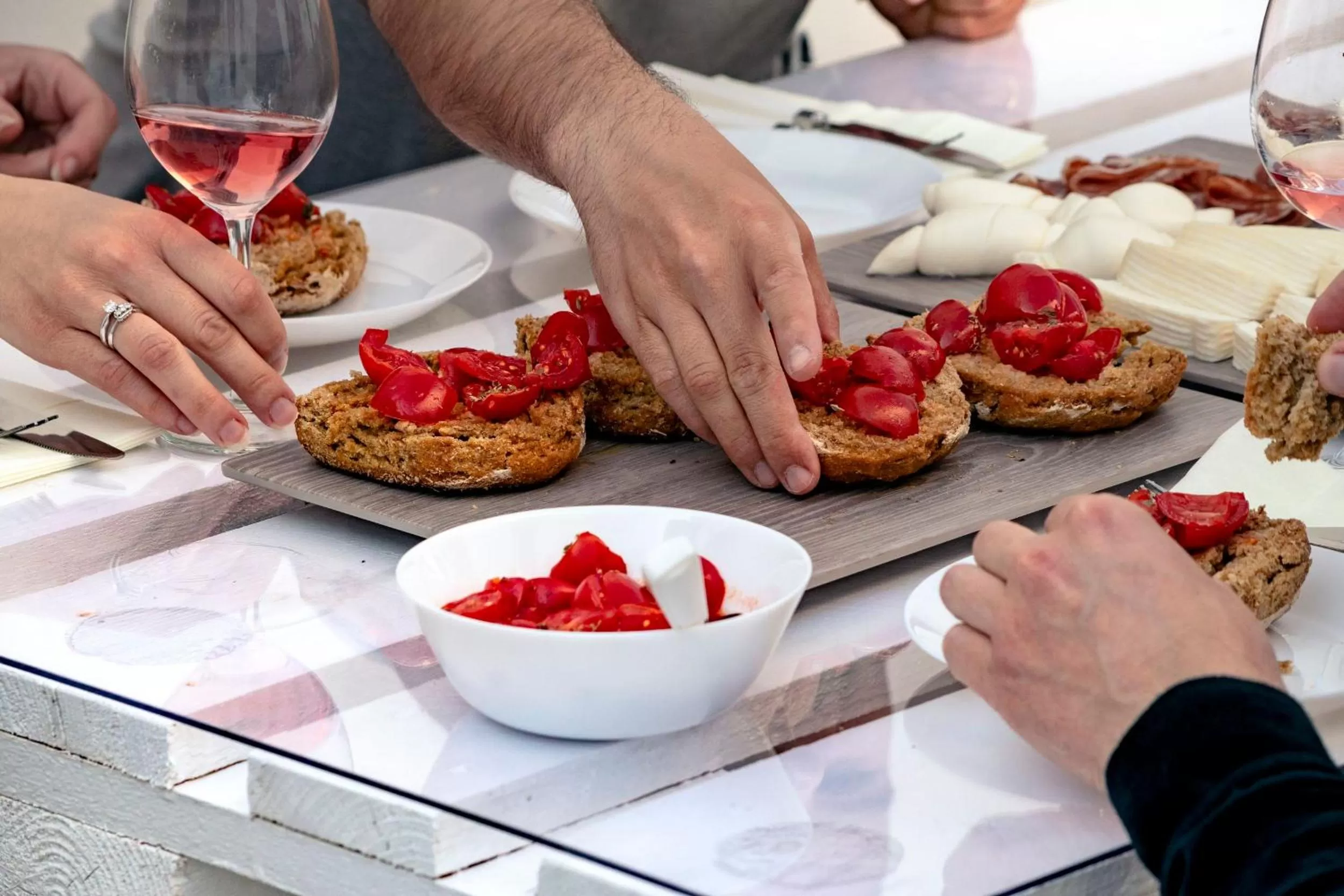 Dinner in B&B Casa di Anita