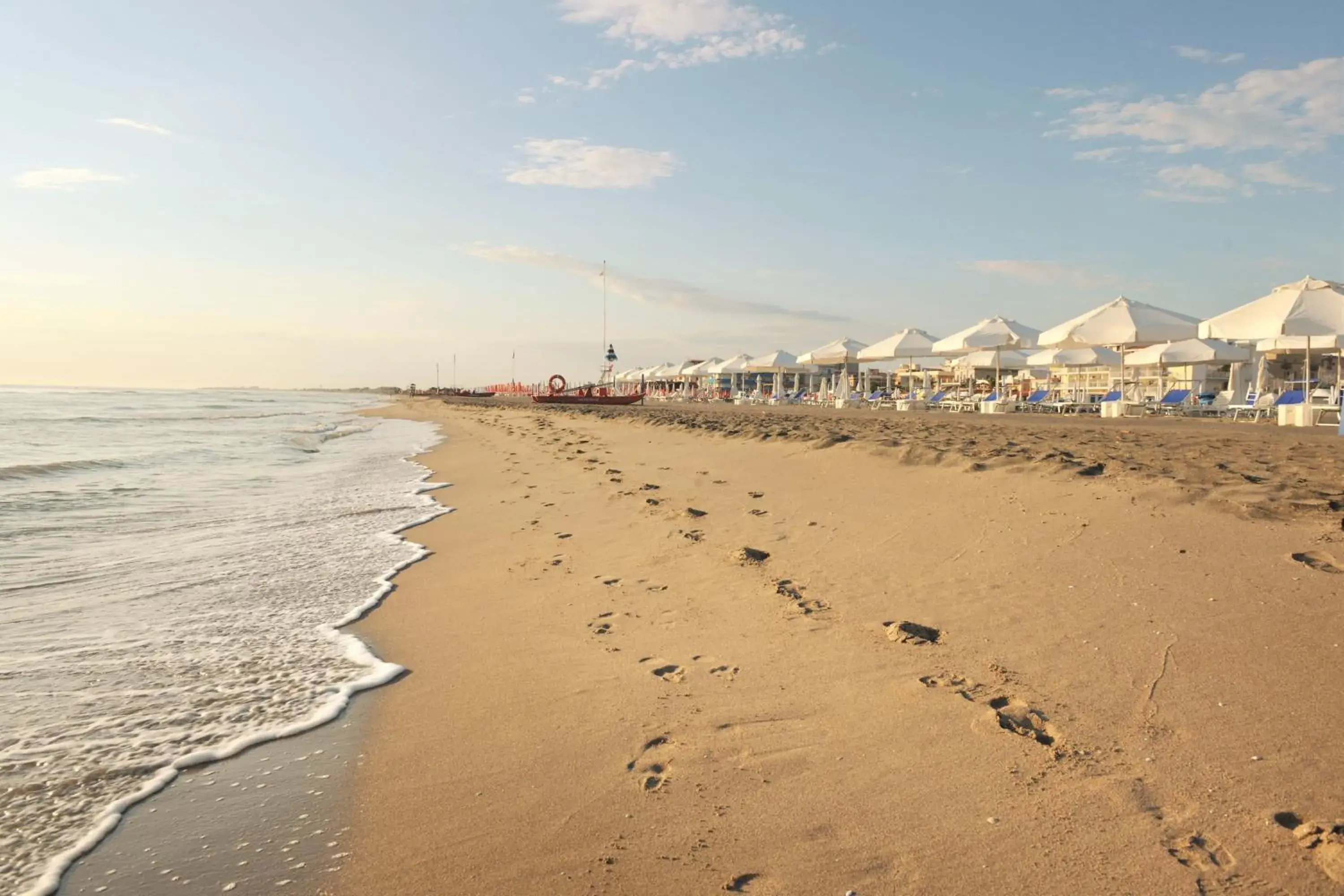 Beach in Grand Hotel Terme