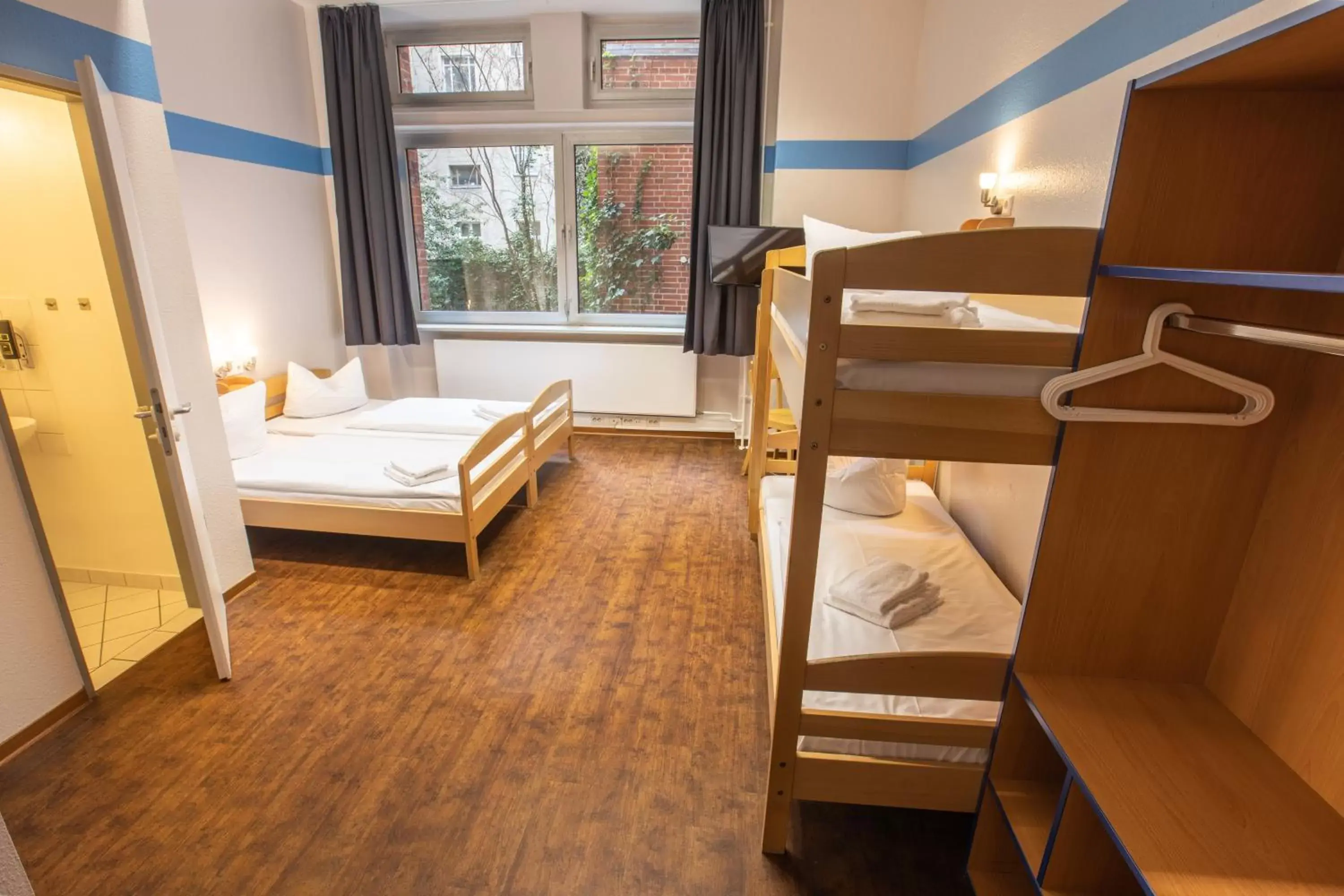 Bed, Bunk Bed in acama Hotel & Hostel Kreuzberg