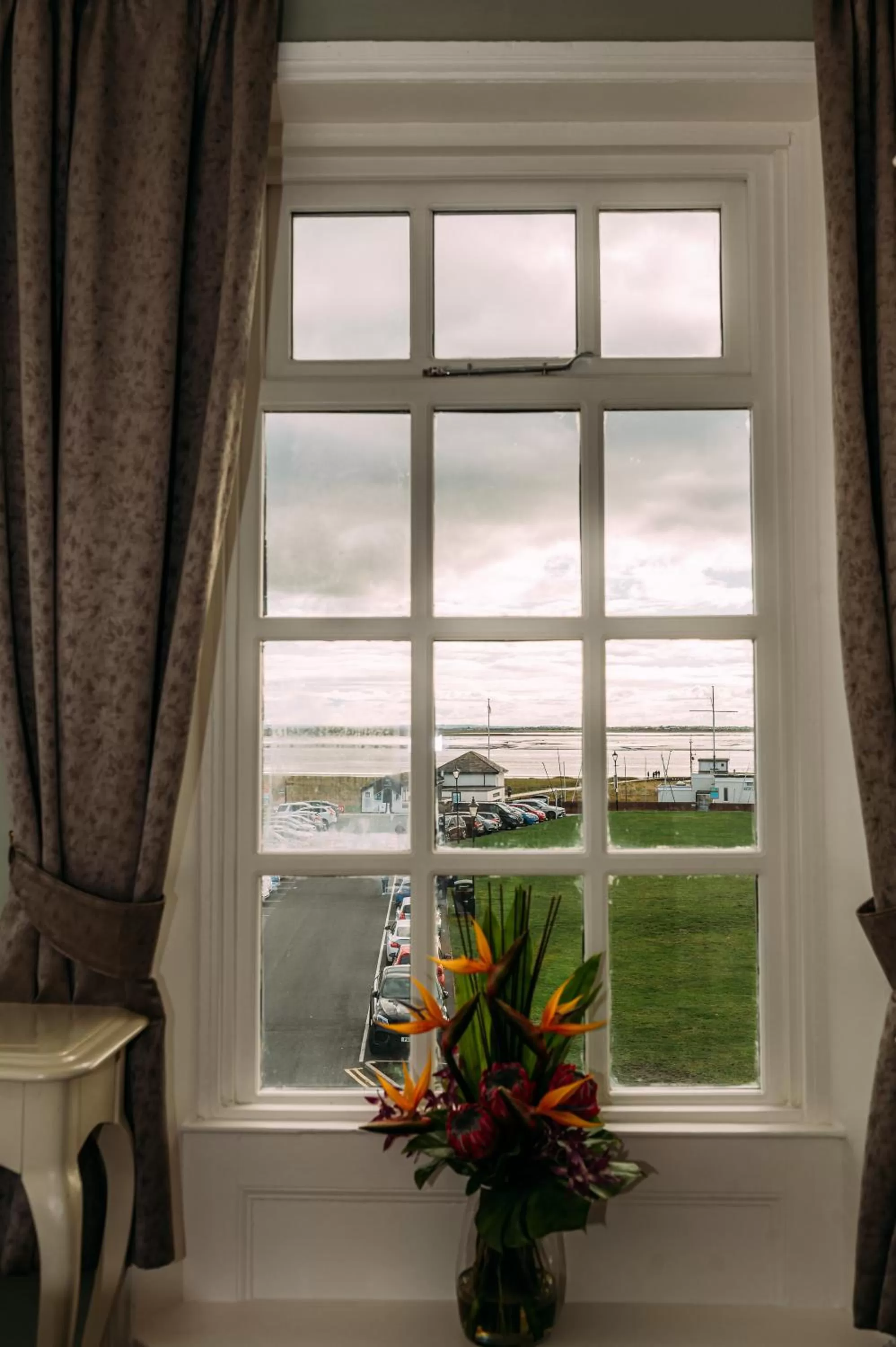 Sea view in The Queens Hotel