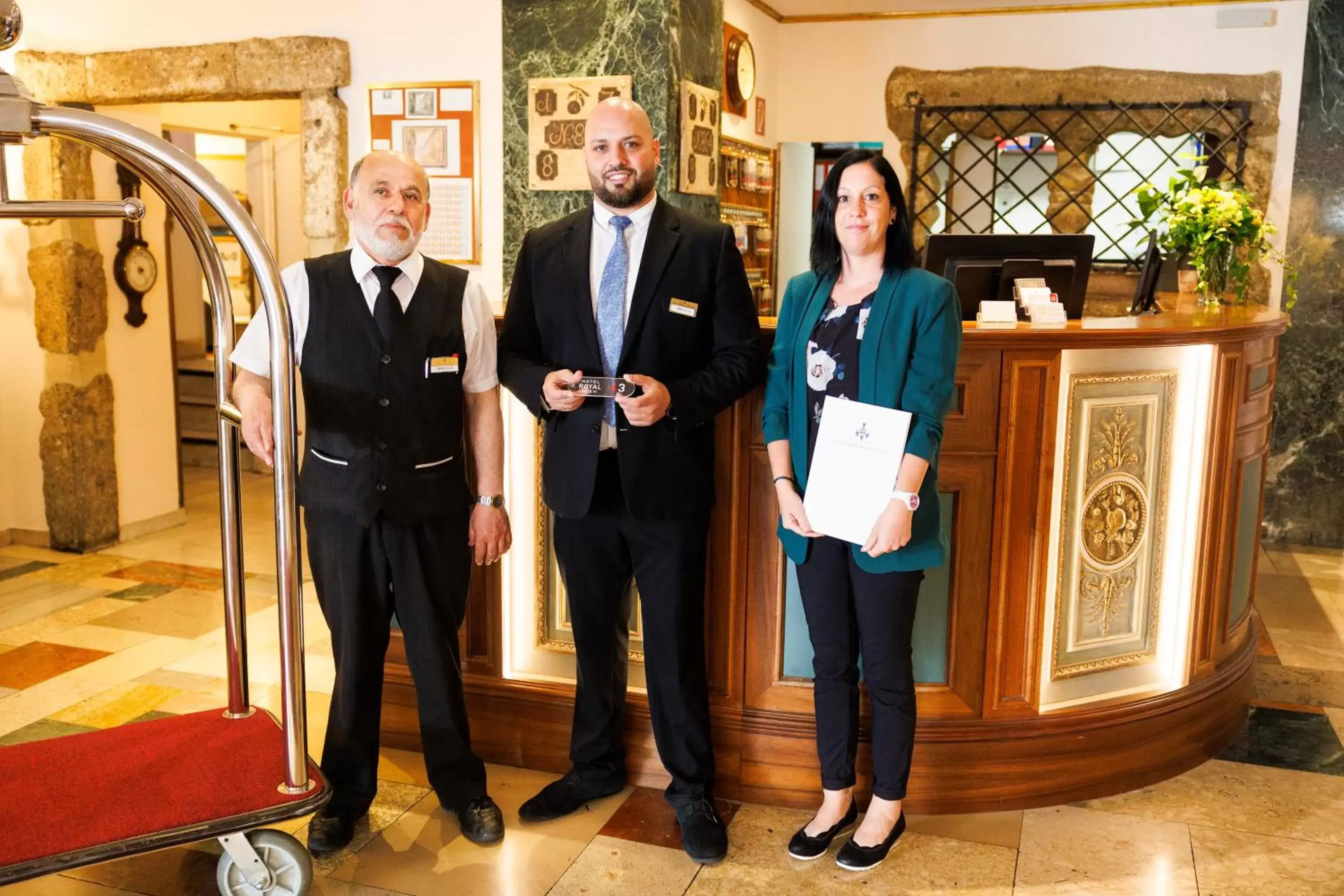 Staff in Hotel Royal