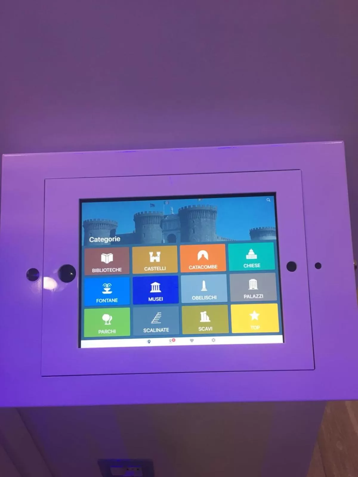 On site in Antica Capri