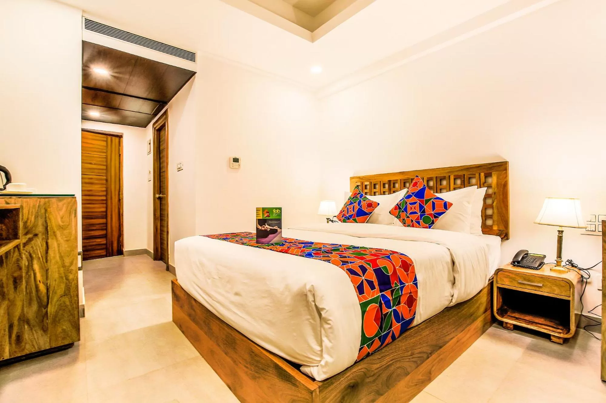 Bedroom in FabHotel Casa Kiara With Pool Side Bar - Nr Calangute Beach