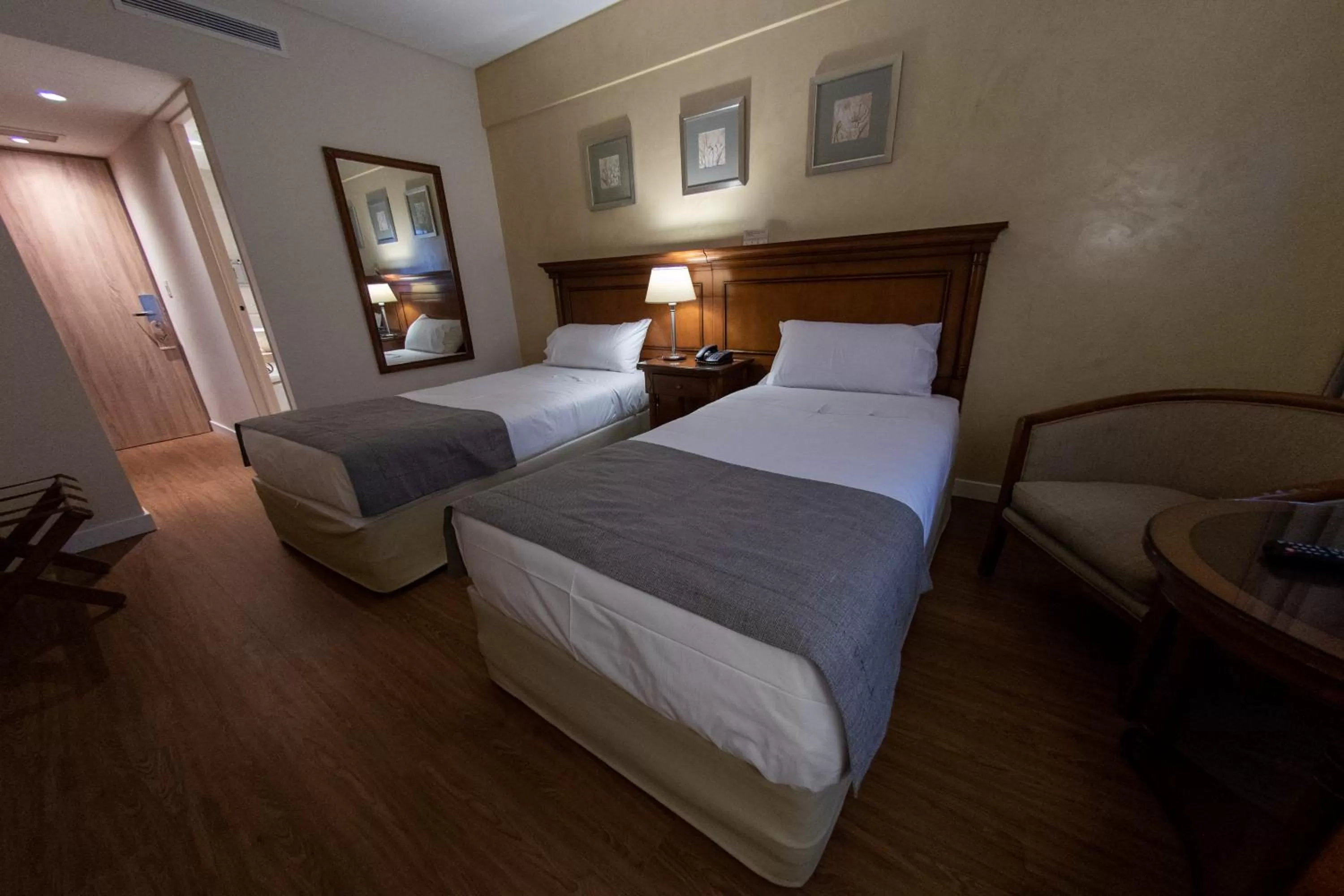 Bed in Hotel Albatros