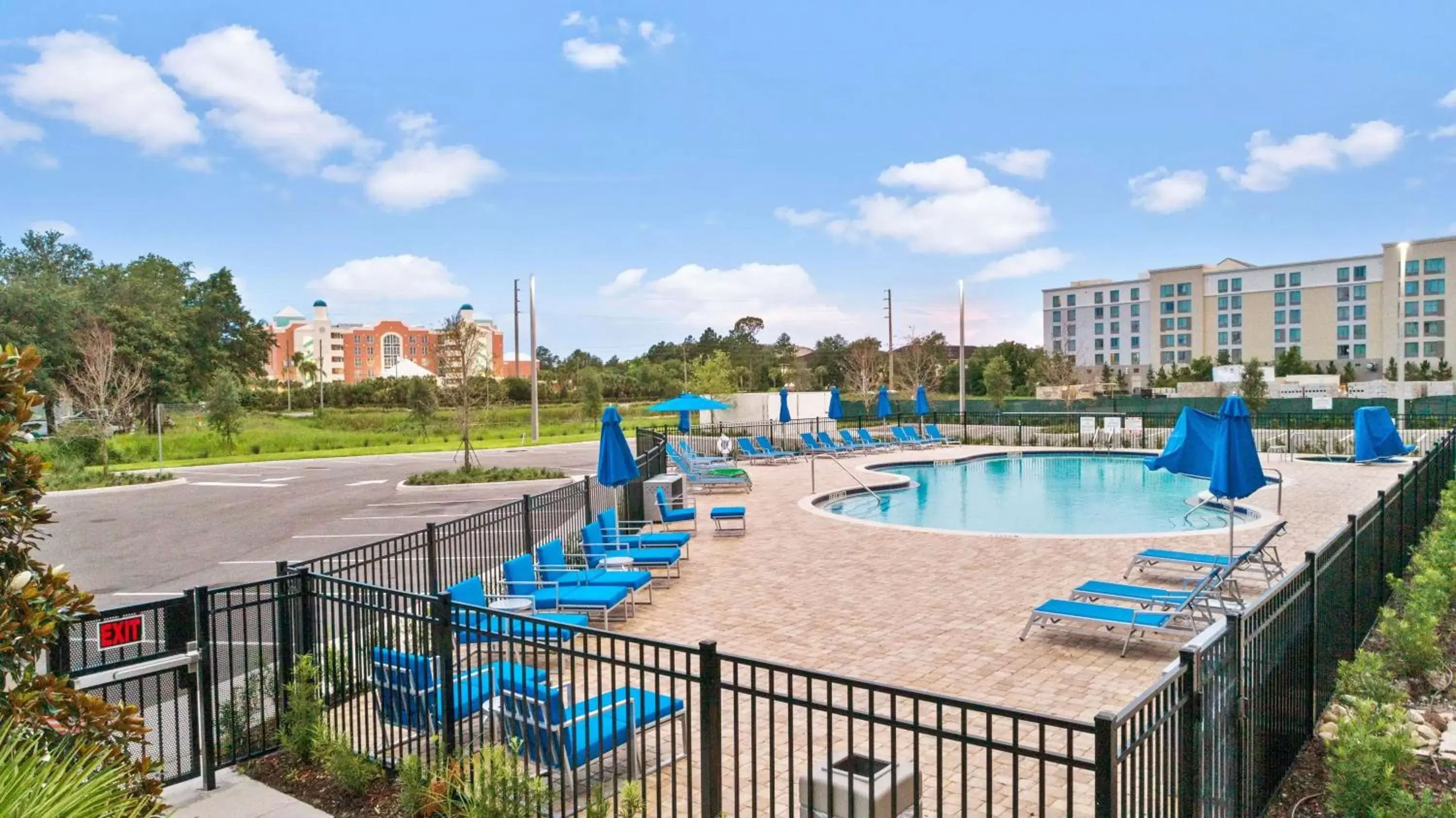 Swimming pool, Pool View in Holiday Inn Express & Suites Orlando- Lake Buena Vista, an IHG Hotel