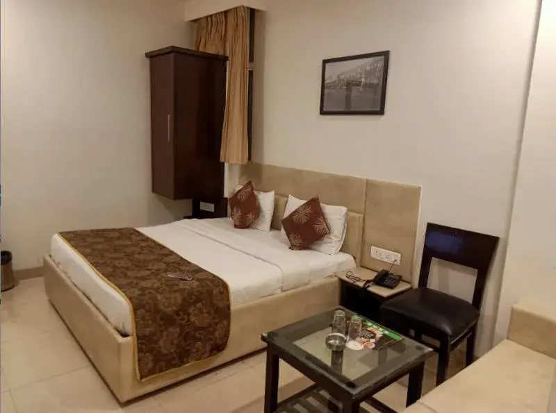 Bed in Hotel Shree Palace Bed in Hotel Shree Palace