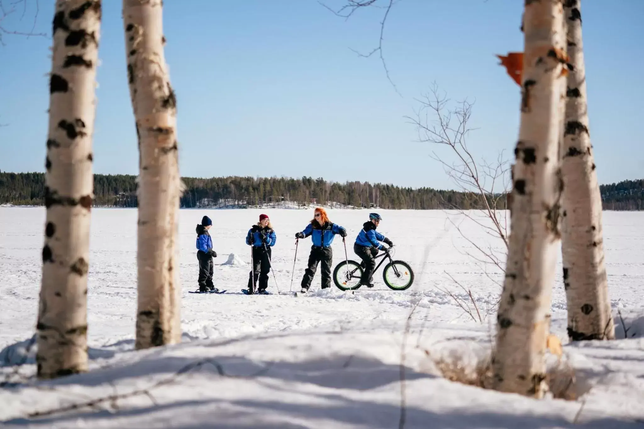 Day, Biking in Apukka Resort