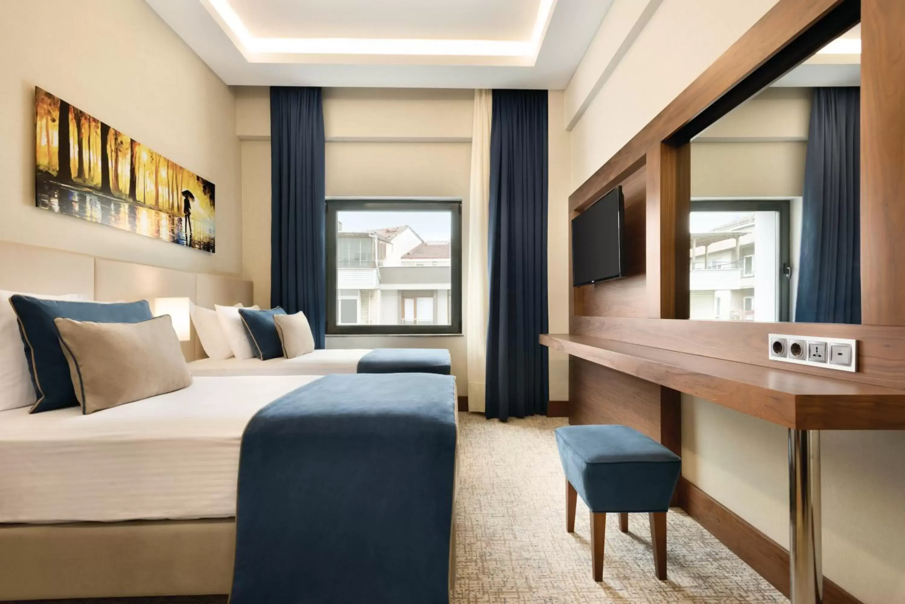 TV and multimedia, Bed in Ramada by Wyndham Yalova