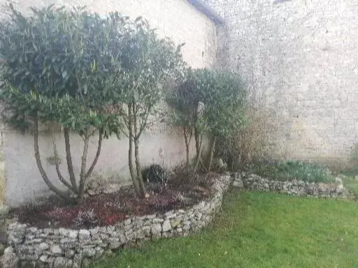 Garden in les bruyeres