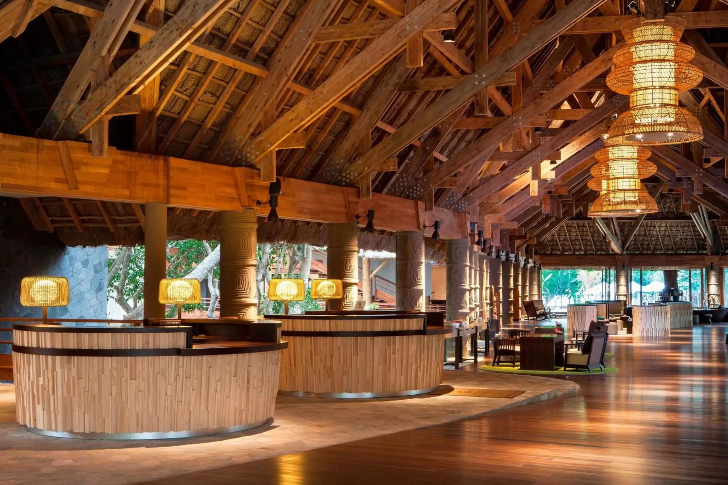 Lobby or reception in Sheraton New Caledonia Deva Spa & Golf Resort