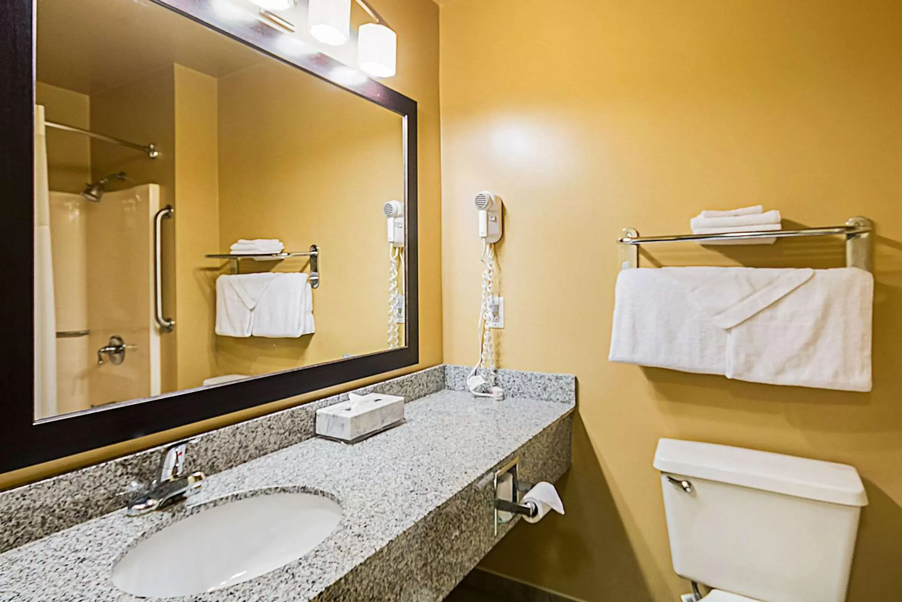 Bedroom, Bathroom in Quality Inn Fairmont