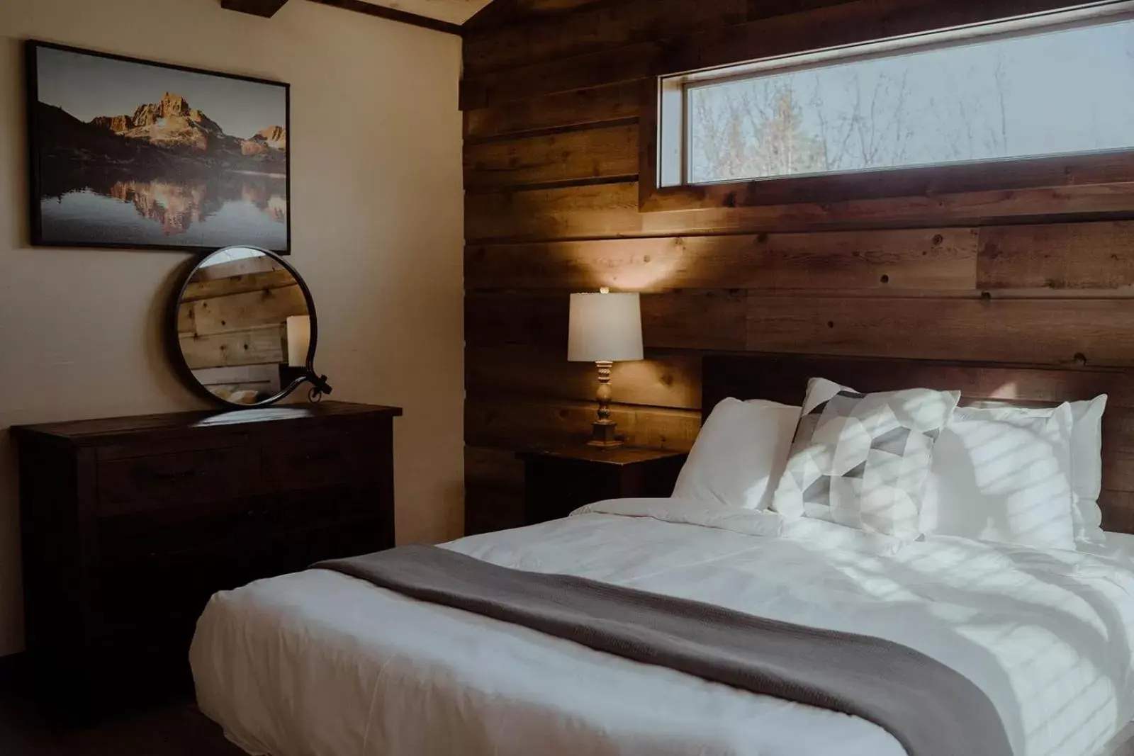 Bed in Teton Valley Resort