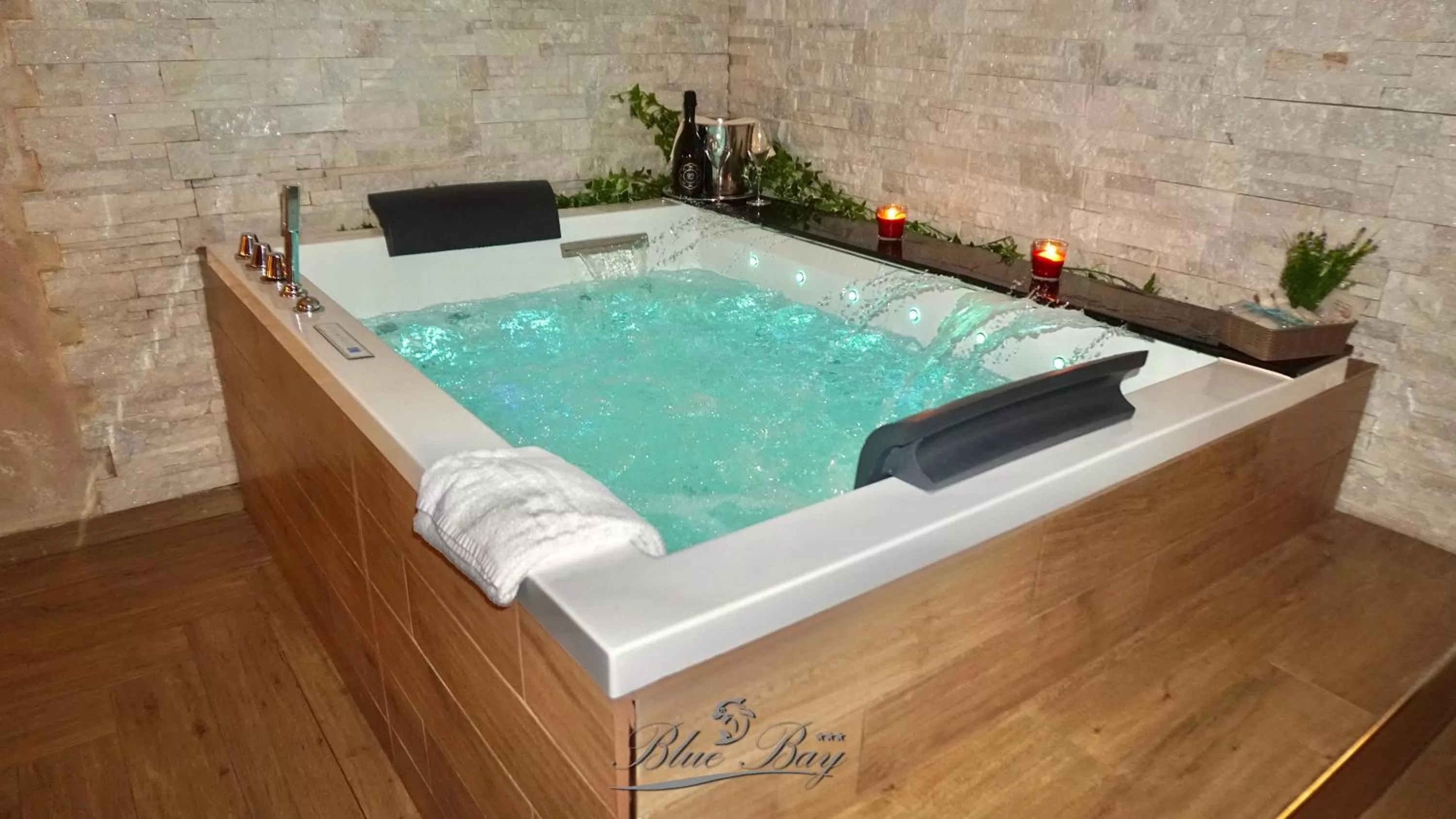 Hot Tub in BlueBay Residence Resort