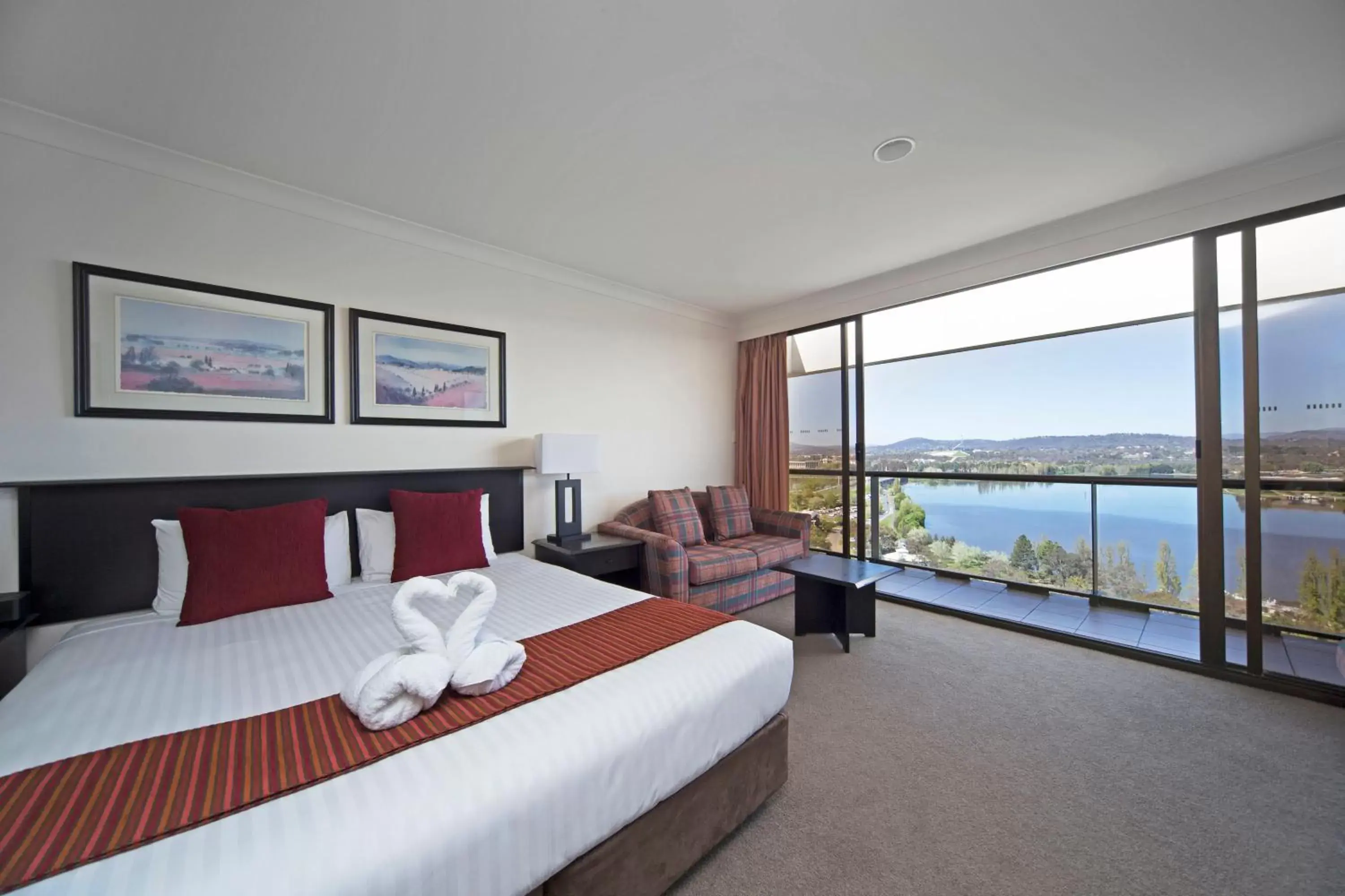 Bedroom in BreakFree Capital Tower Apartments