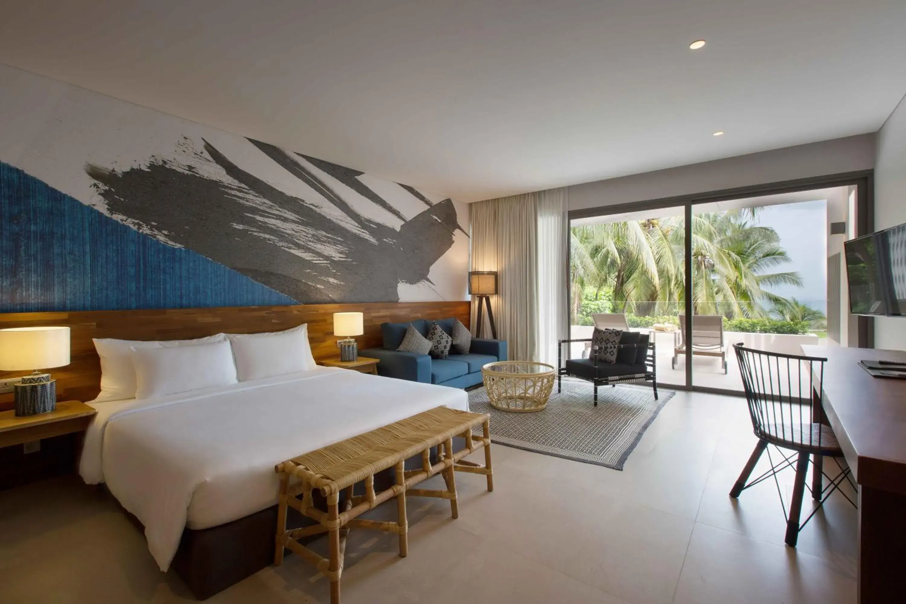 Bed in Mantra Samui Resort - SHA Extra Plus