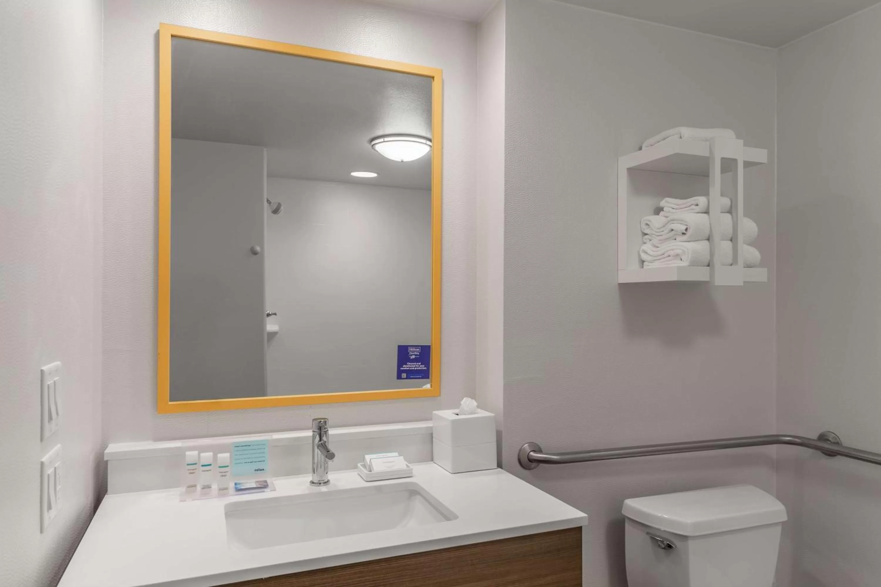 Bathroom in Hampton Inn La Crosse/Onalaska