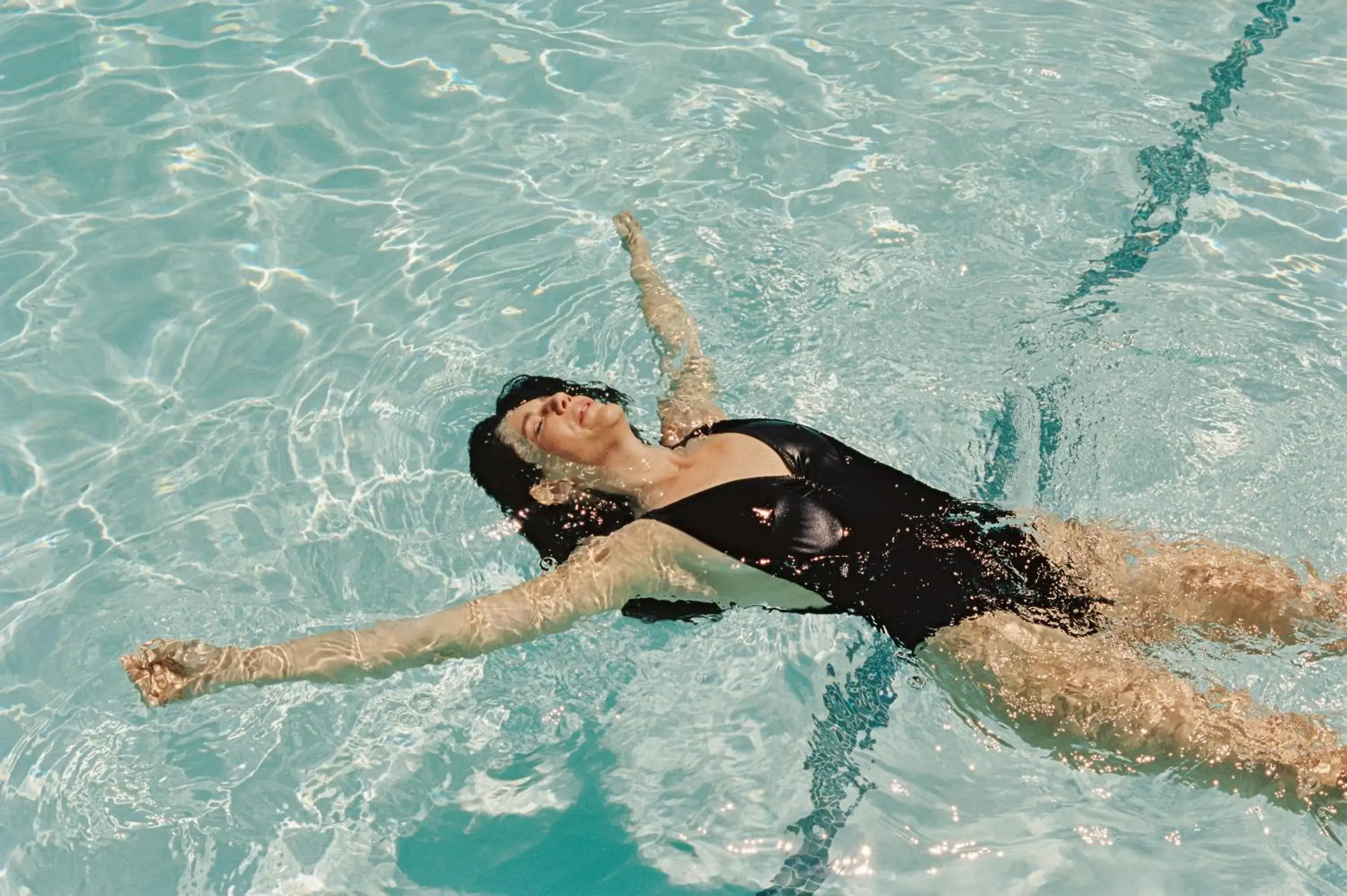 Pool view in AutoCamp Joshua Tree Pool view in AutoCamp Joshua Tree