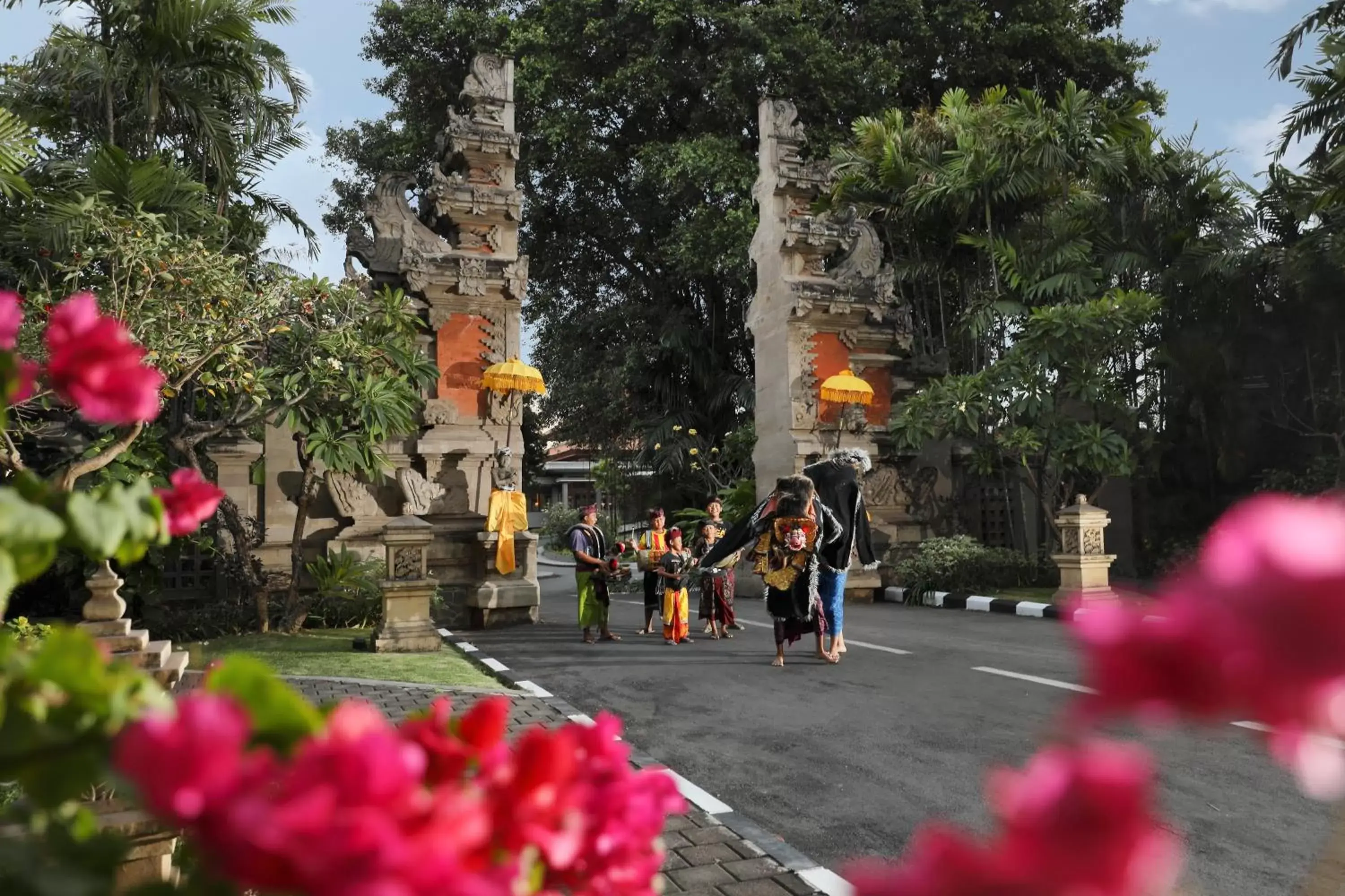 Facade/entrance in Bali Dynasty Resort