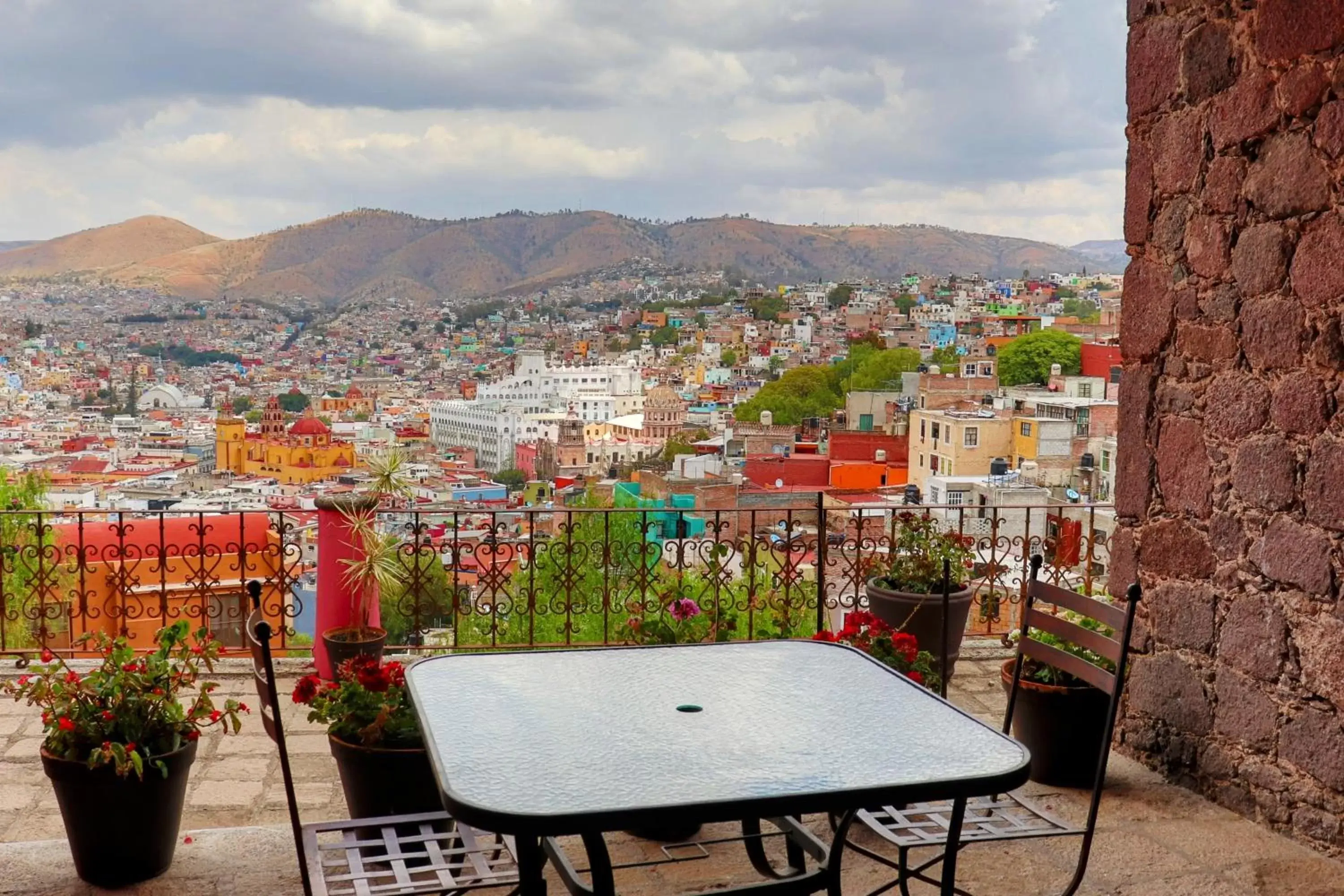 Balcony/Terrace, Mountain View in Hotel Chocolate Suites