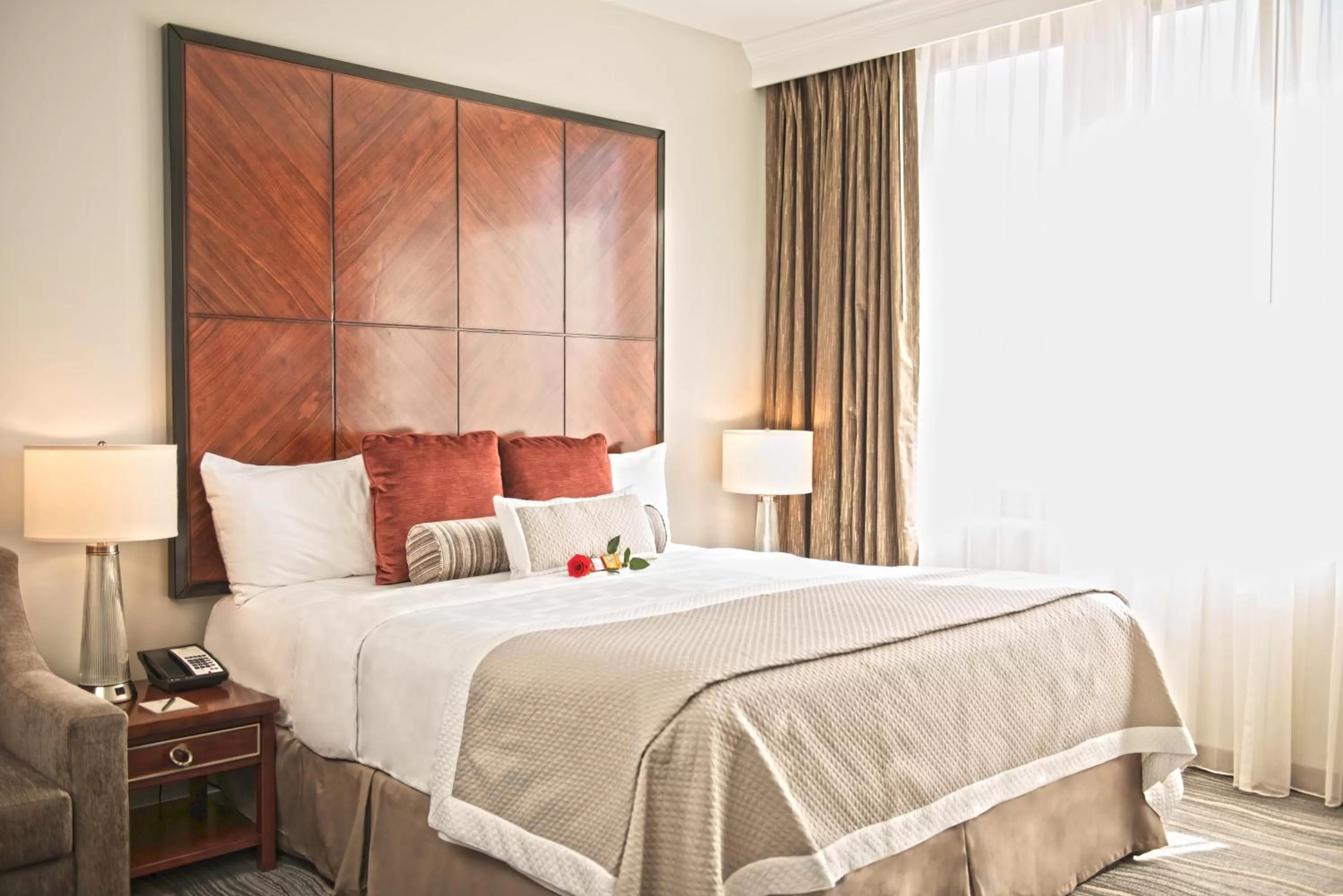 Bed in Club Donatello