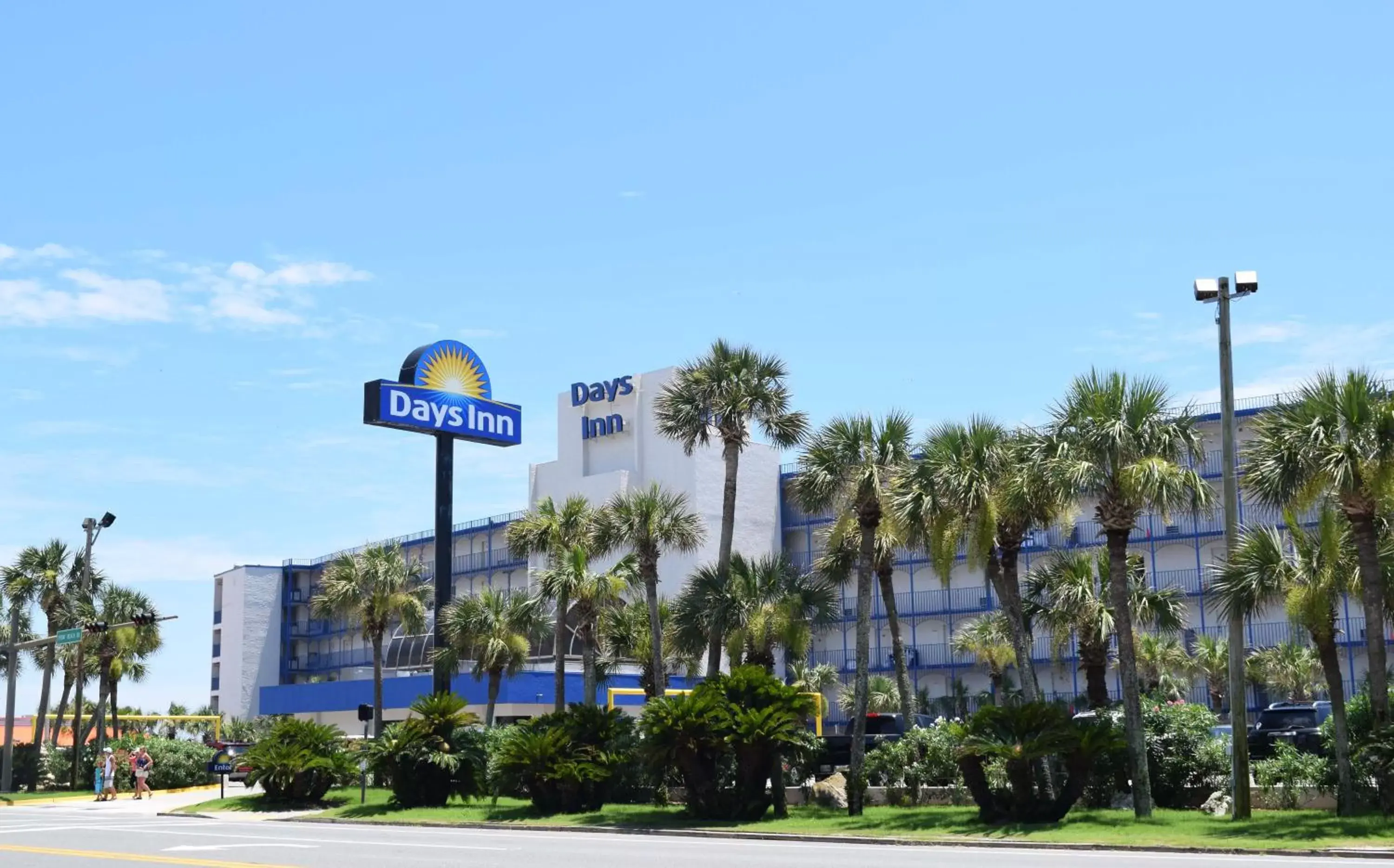 Facade/entrance, Property Building in Days Inn by Wyndham Panama City Beach/Ocean Front