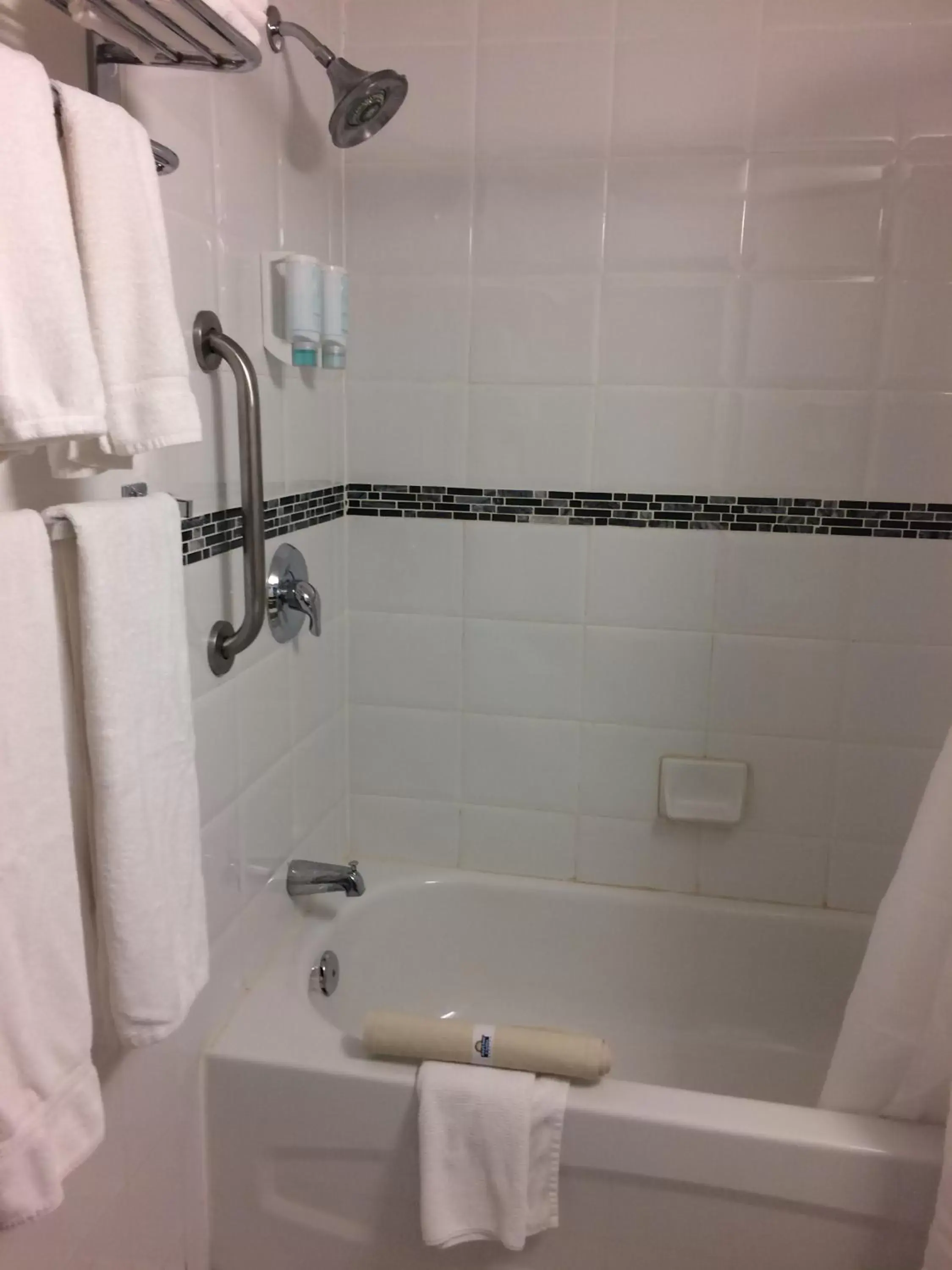 Shower, Bathroom in Days Inn & Suites by Wyndham Moncton