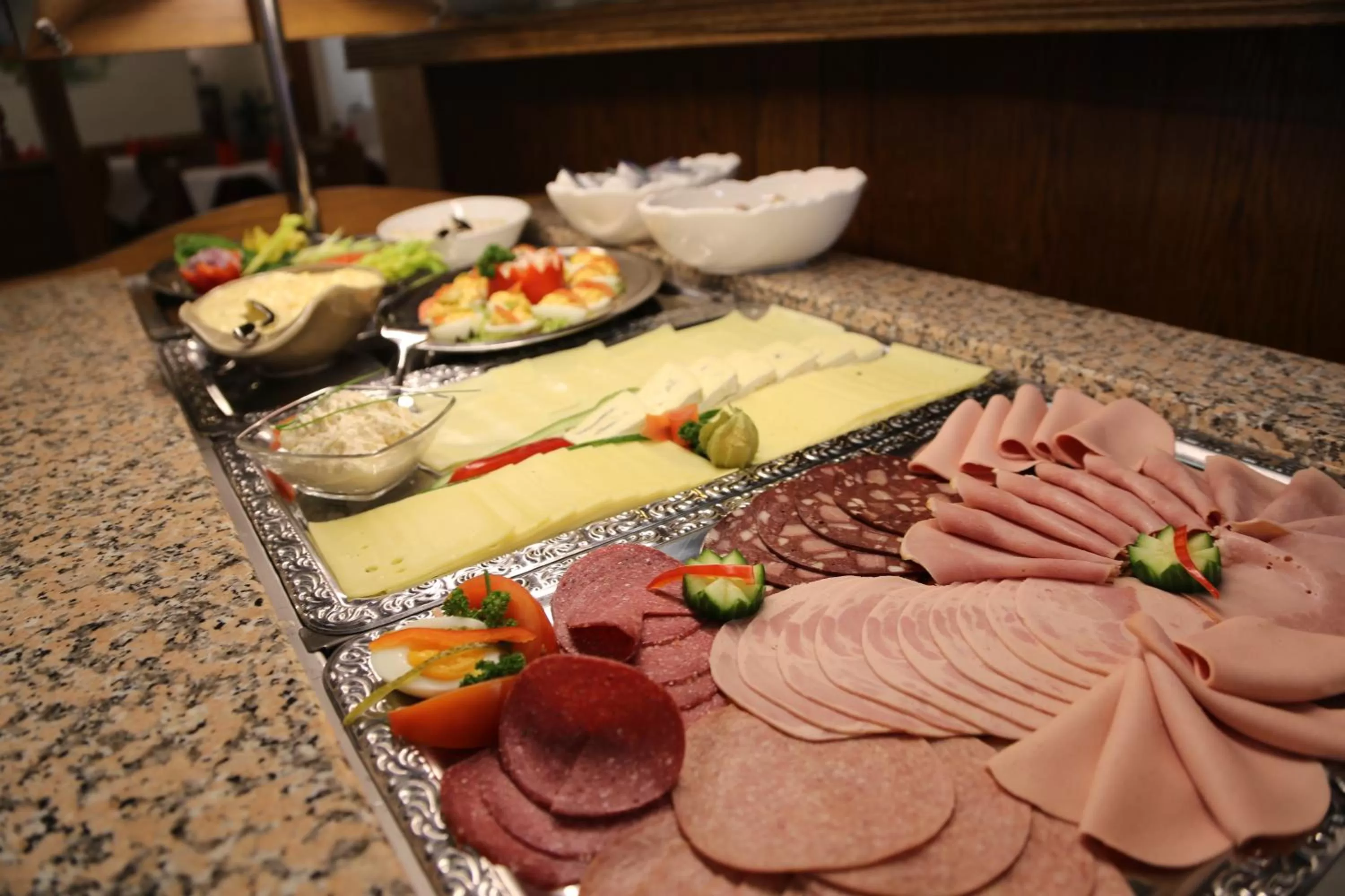 Buffet breakfast in Hotel Köppeleck