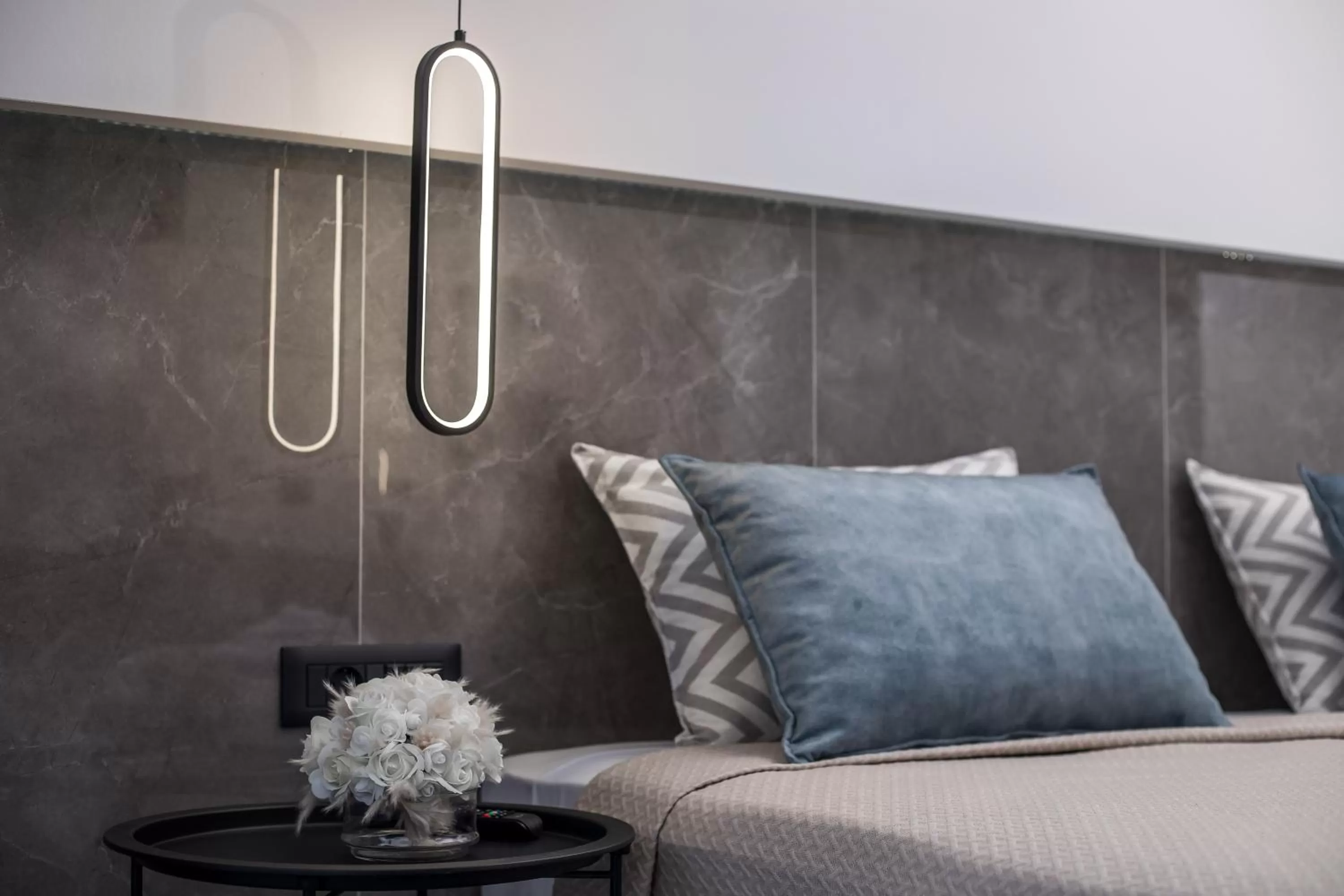 Bed in FRESH HOTEL FALIRAKI