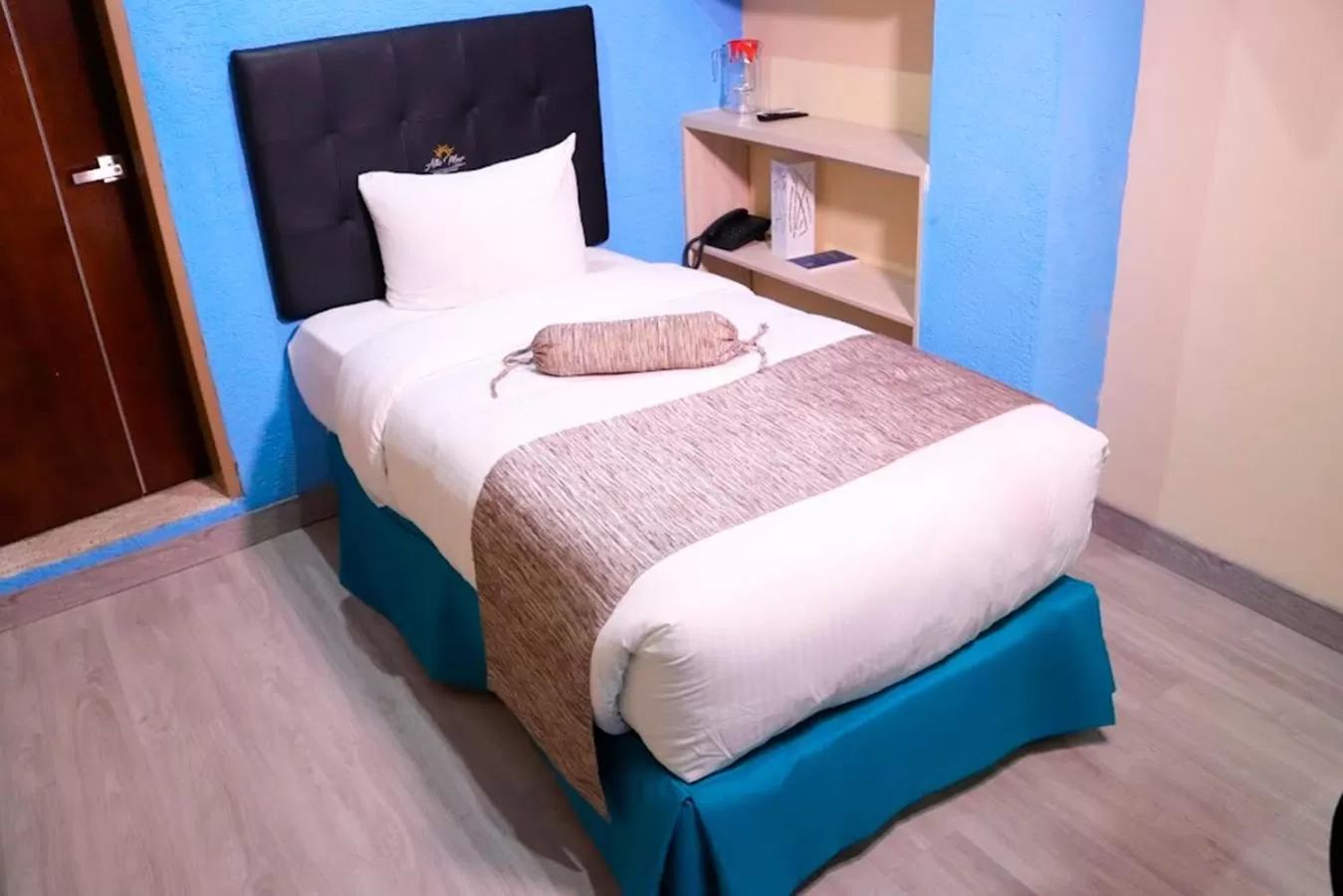 Bed in Hotel Alto Mar