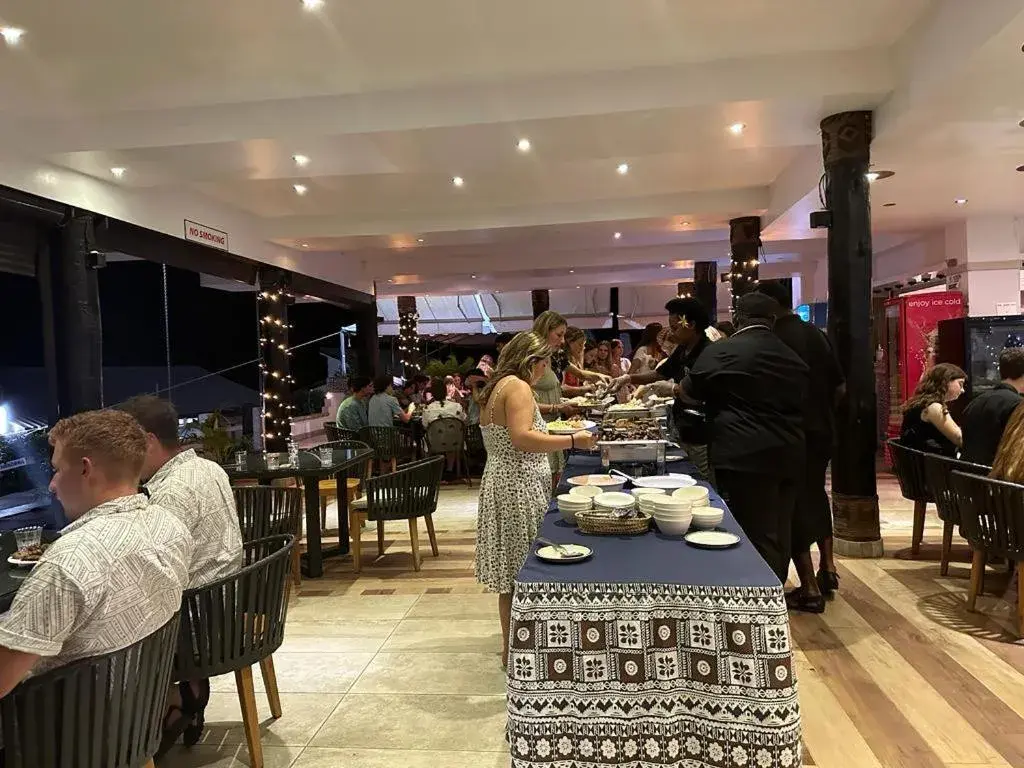 Breakfast in The Crow's Nest Resort Fiji Breakfast in The Crow's Nest Resort Fiji