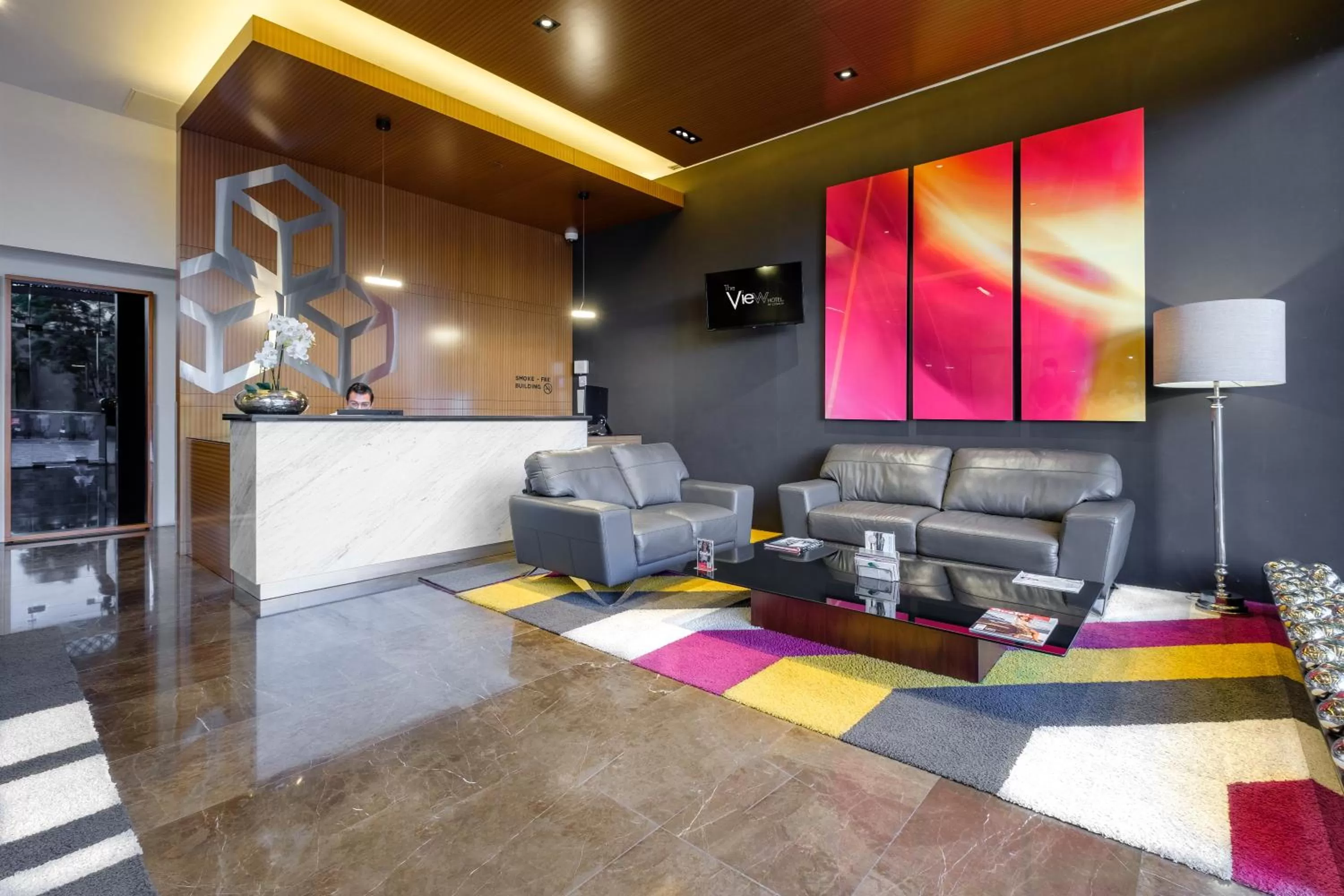 Lobby or reception in The View Hotel by Covalia