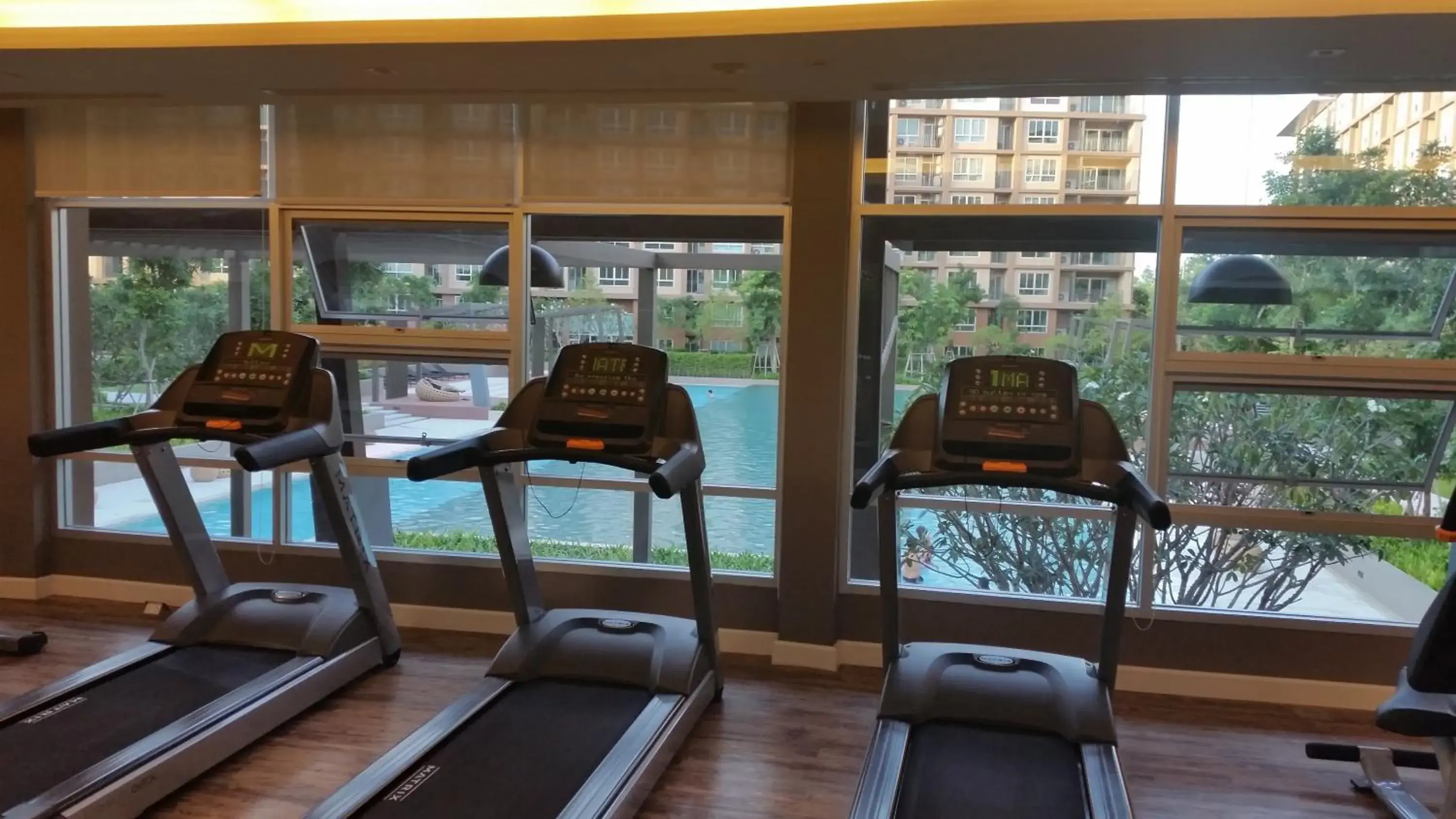 Fitness centre/facilities, Fitness Center/Facilities in The Ralaxing Room at Baan Tew Lom Condo Cha Am - Hua Hin