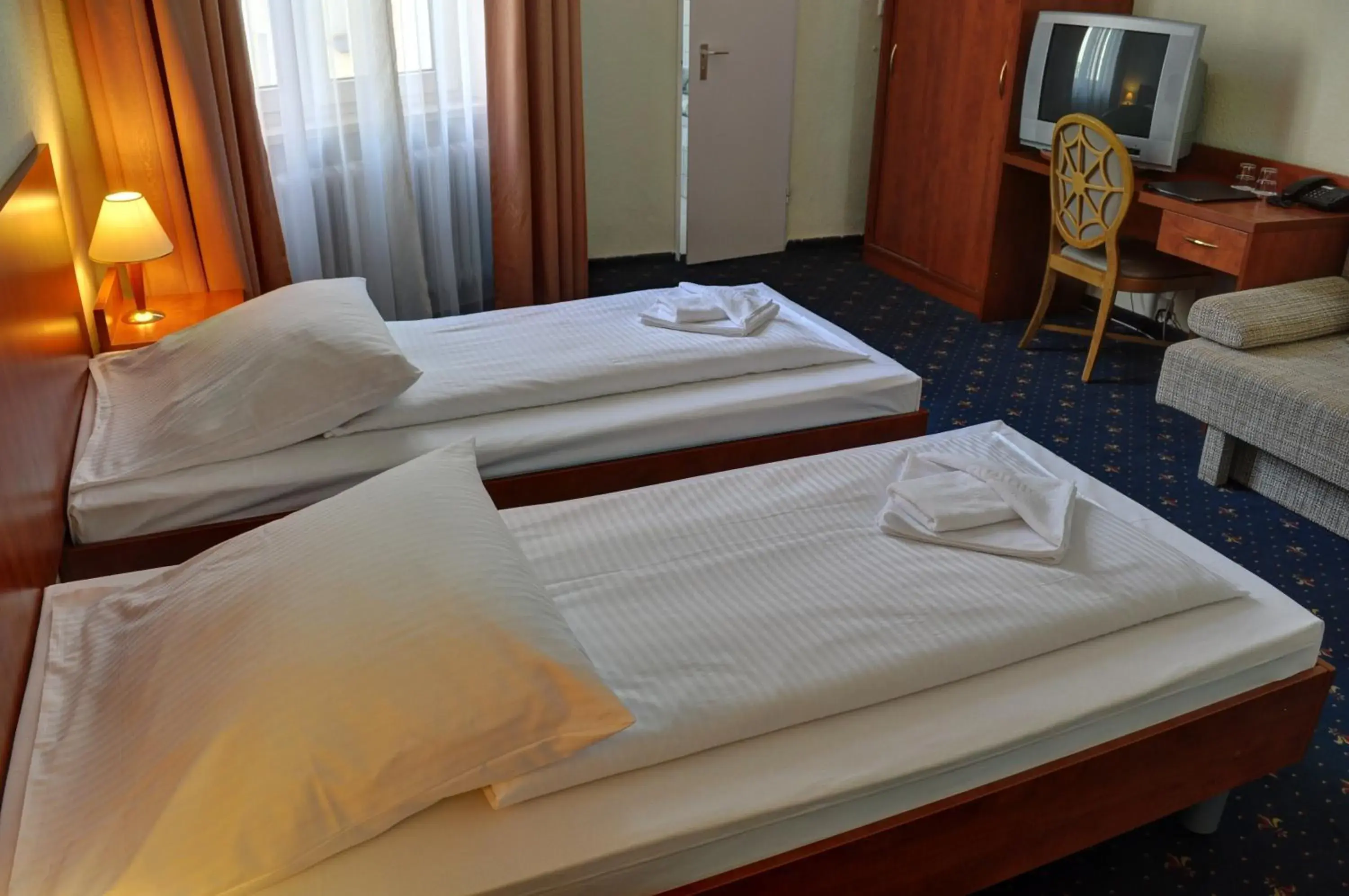 Bed in Hotel Europa City