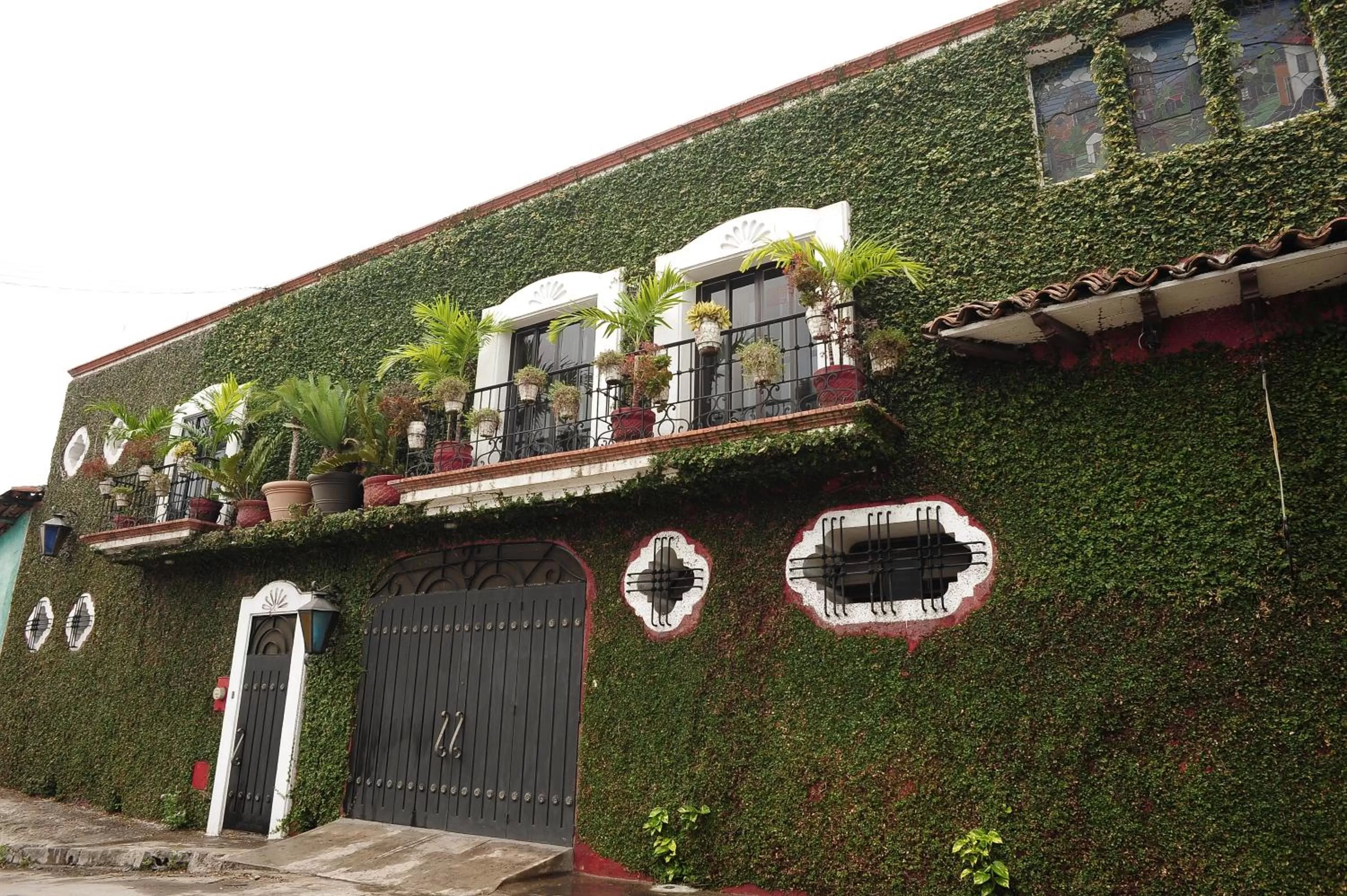 Facade/entrance in Hotel Boutique Casona Maya Mexicana
