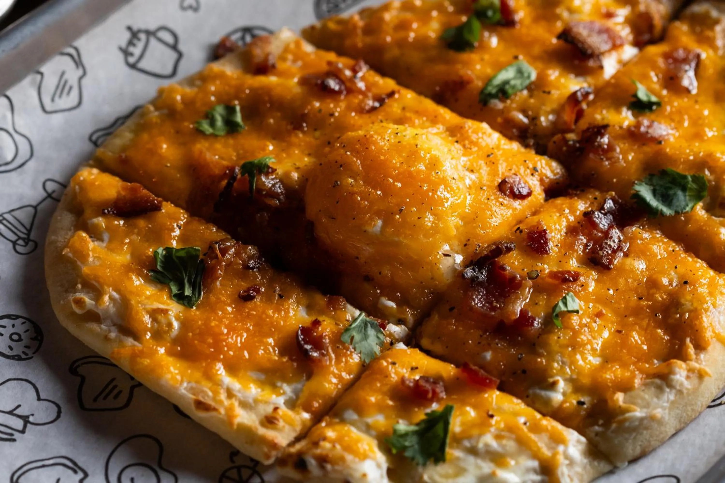 Food close-up in Moxy Houston Downtown