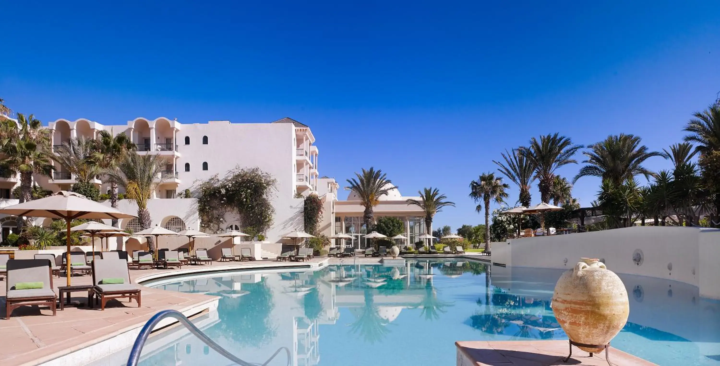 Swimming Pool in The Residence Tunis