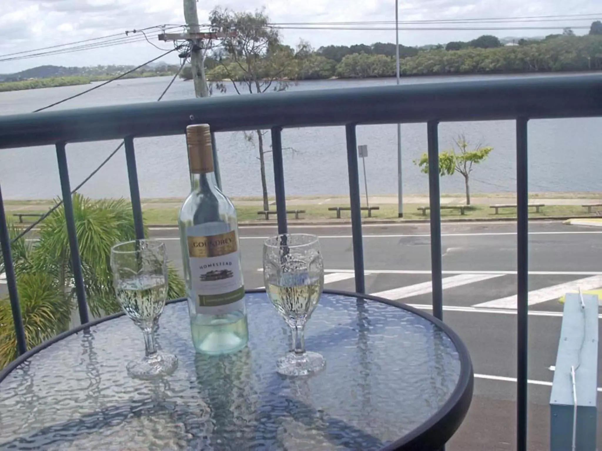 Balcony/Terrace, Swimming Pool in River Sands Apartments