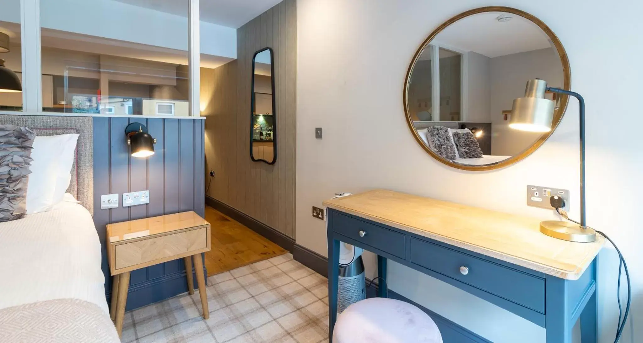 Bedroom, Bathroom in The Lawrance Luxury Aparthotel - Harrogate