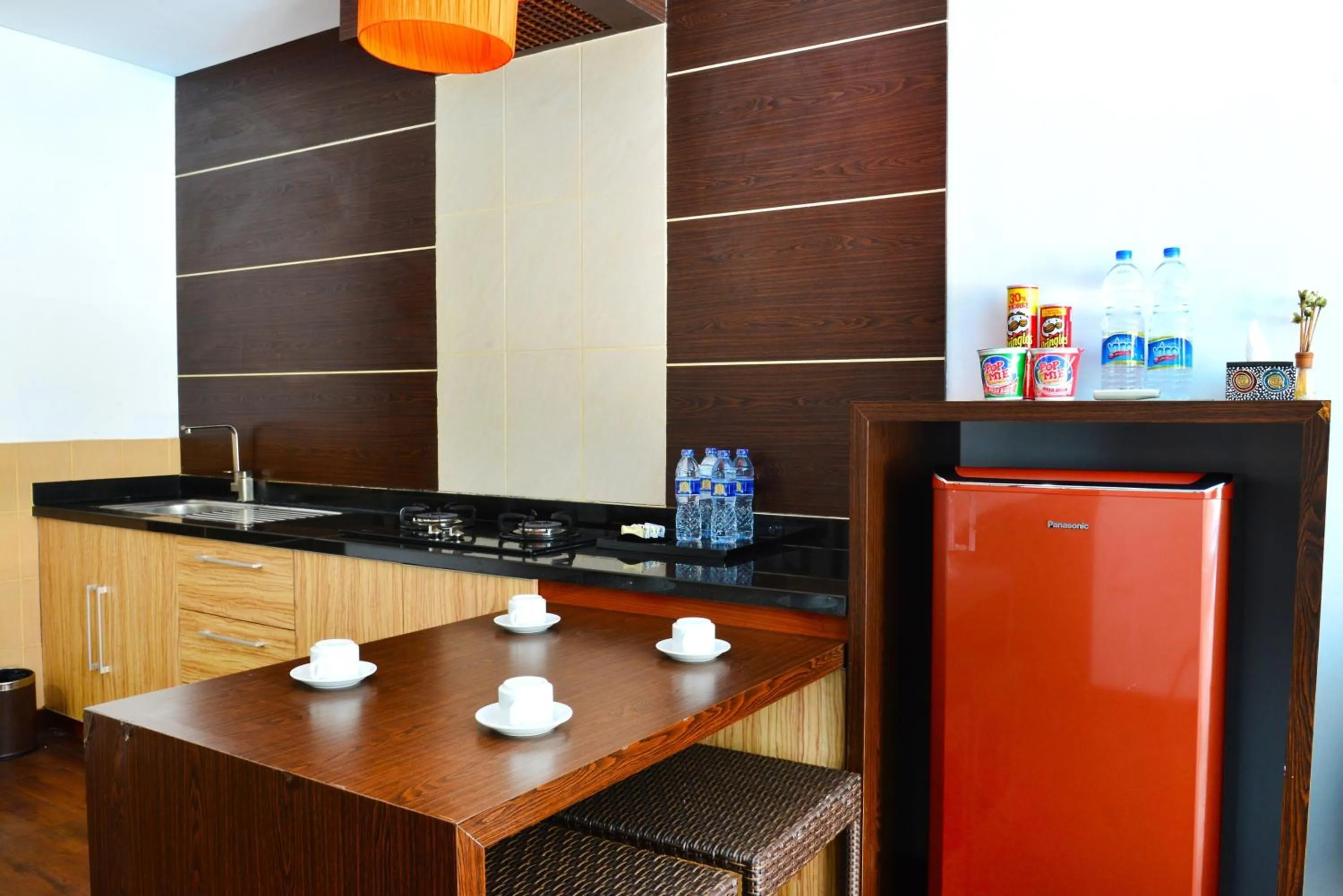Kitchen or kitchenette in Devata Suites and Residence