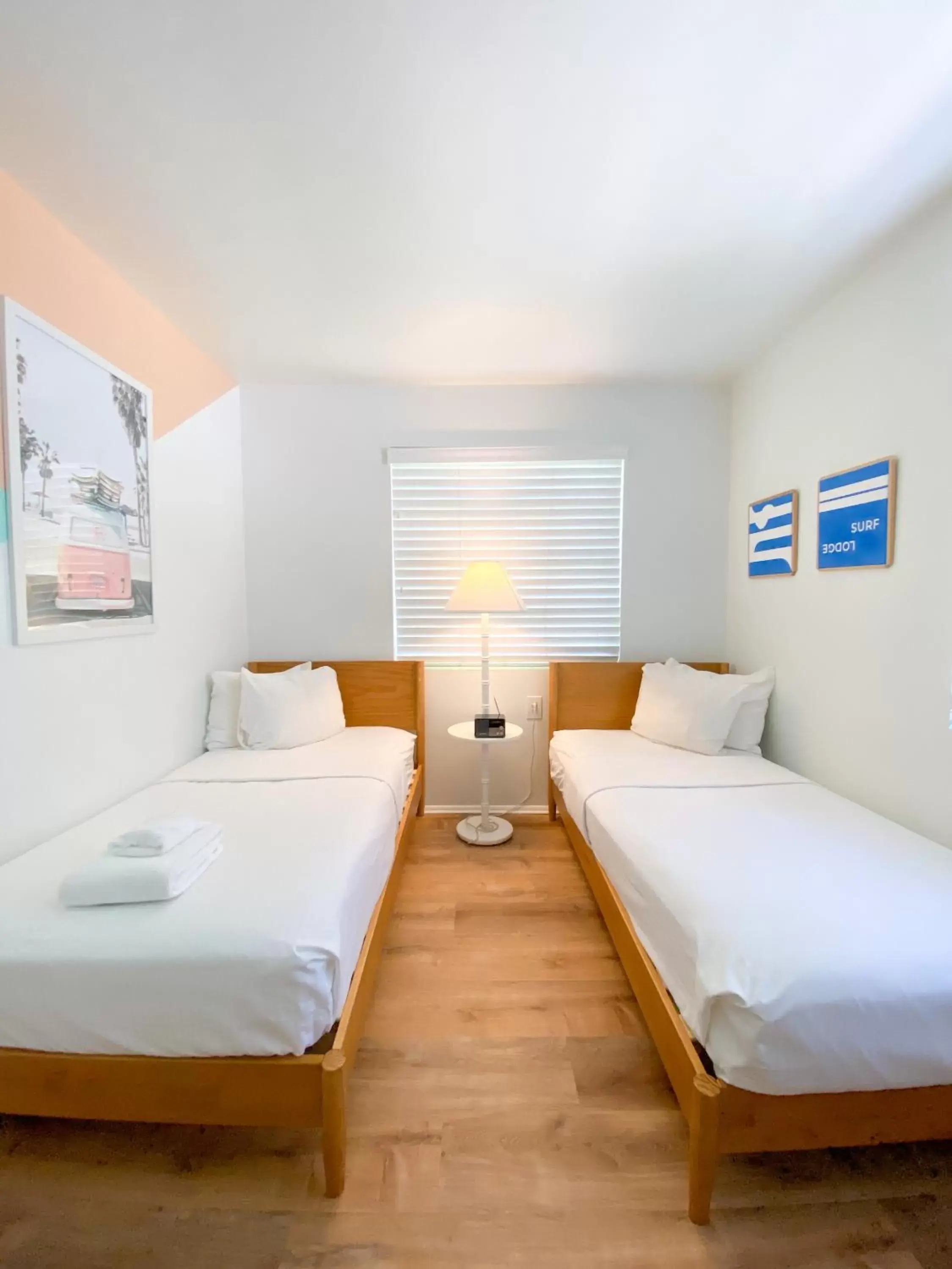 Bed in Seaspray Surf Lodge Bed in Seaspray Surf Lodge