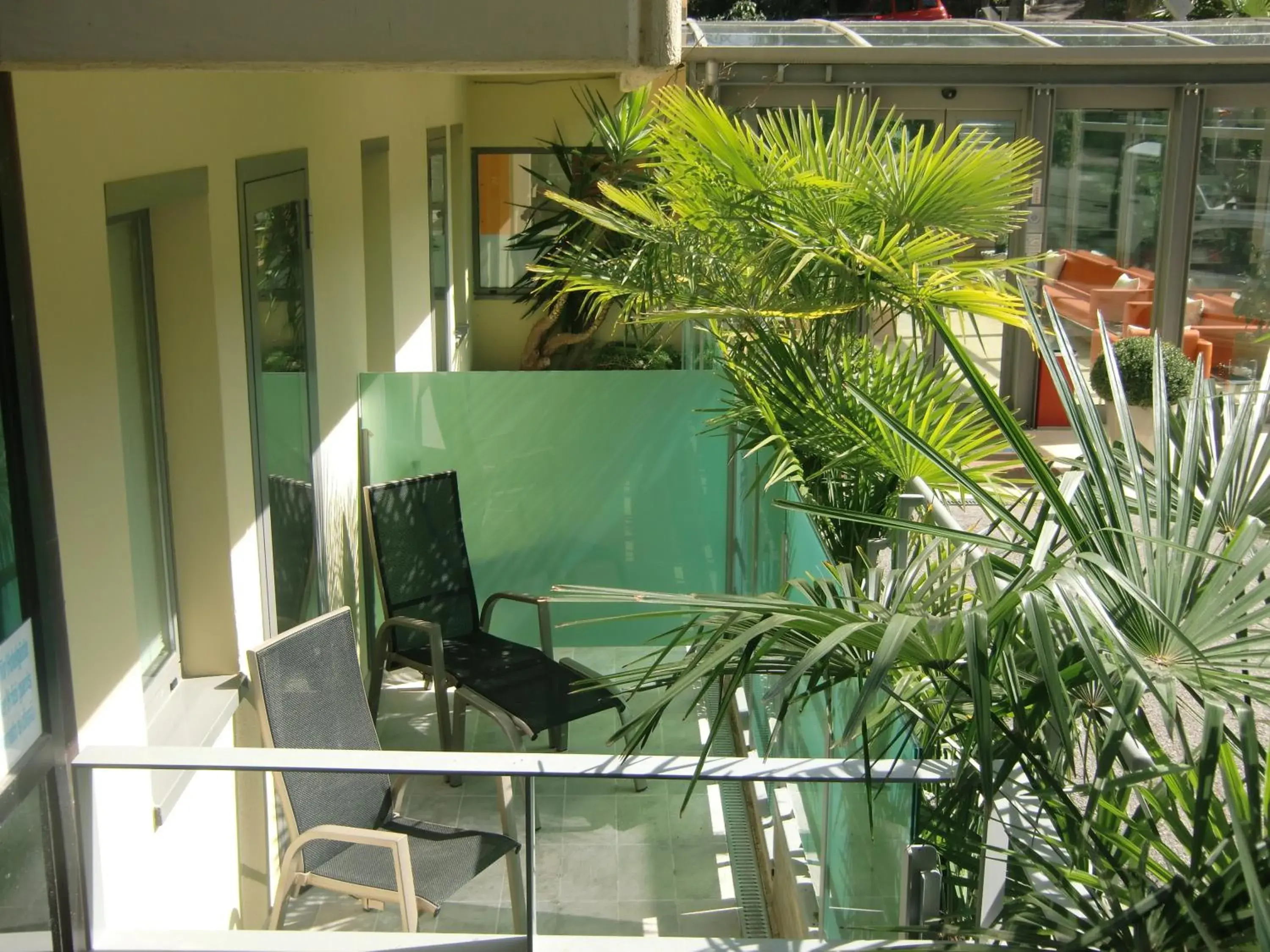 Balcony/Terrace in Beach Hotel Du Lac Malcesine