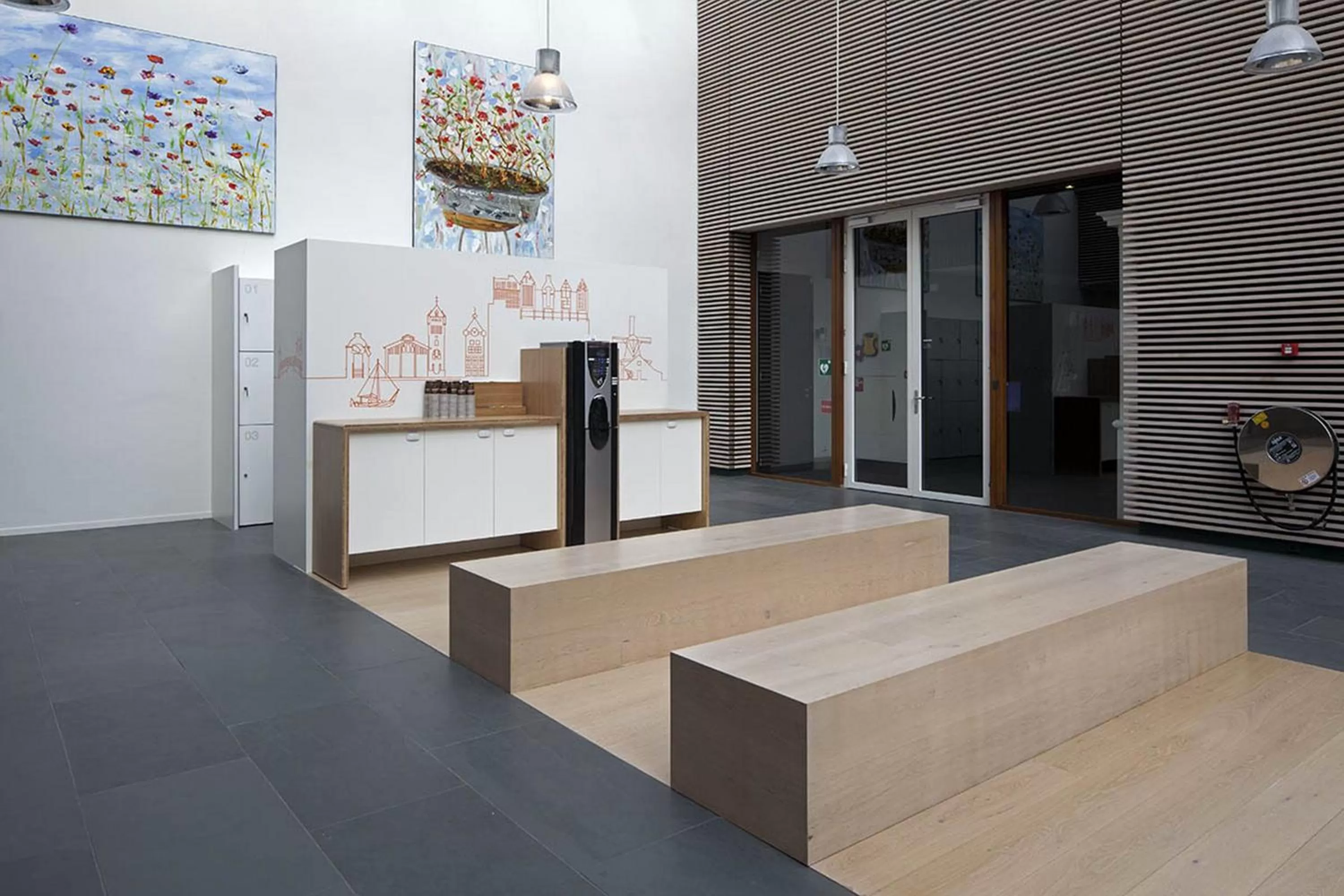 Lobby or reception in easyHotel Amsterdam Zaandam