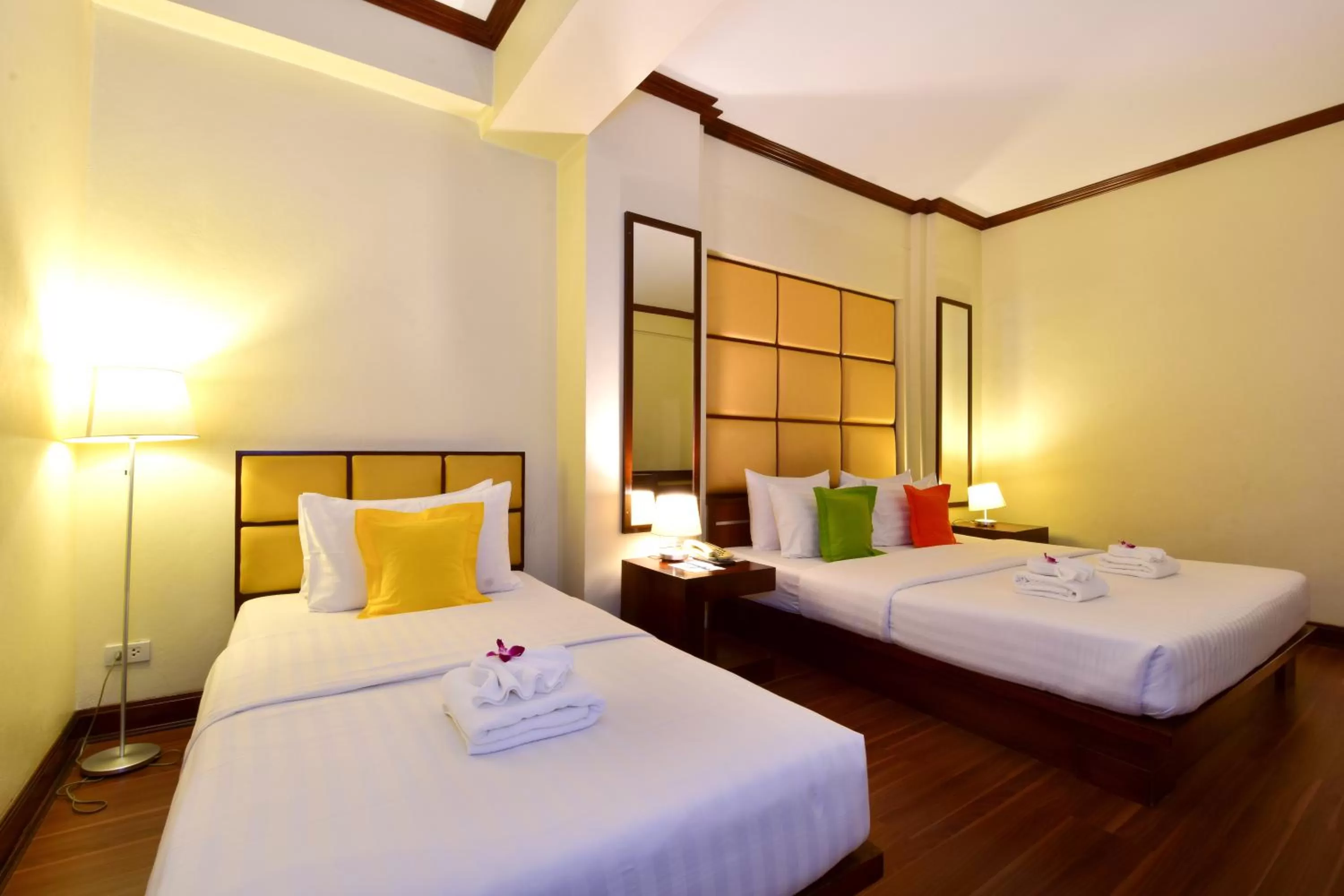 Bedroom, Bed in Grand Business Inn