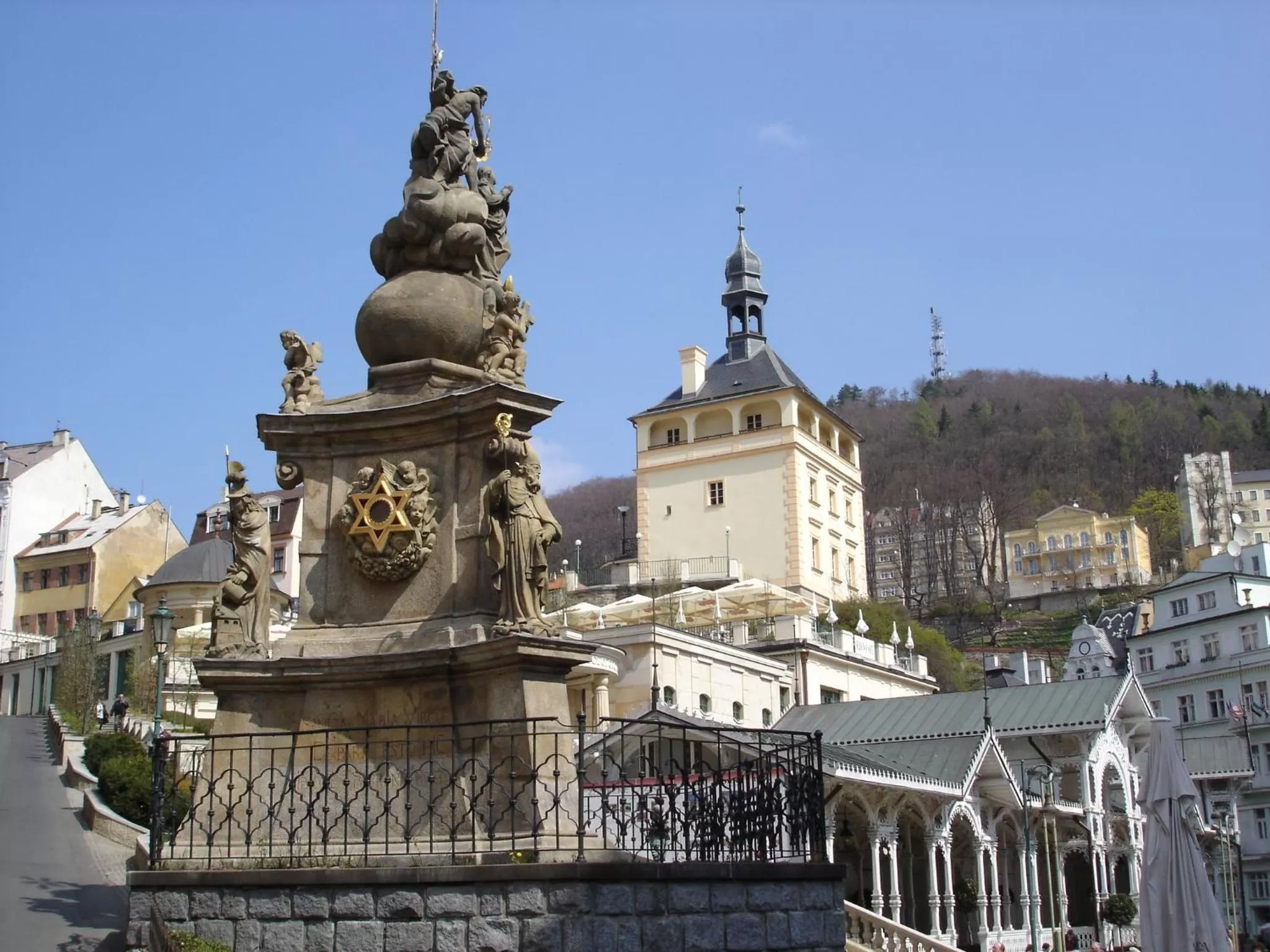 Area and facilities in Zlatý Sloup