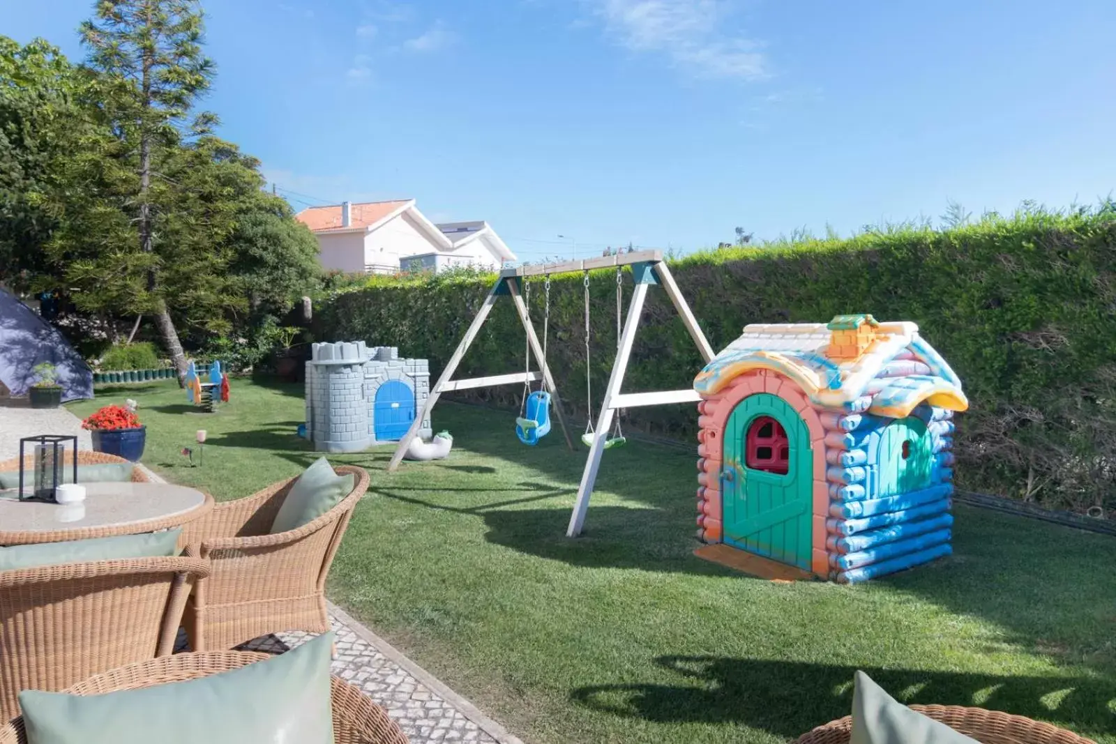 Garden, Children's Play Area in Hotel Dom Vasco