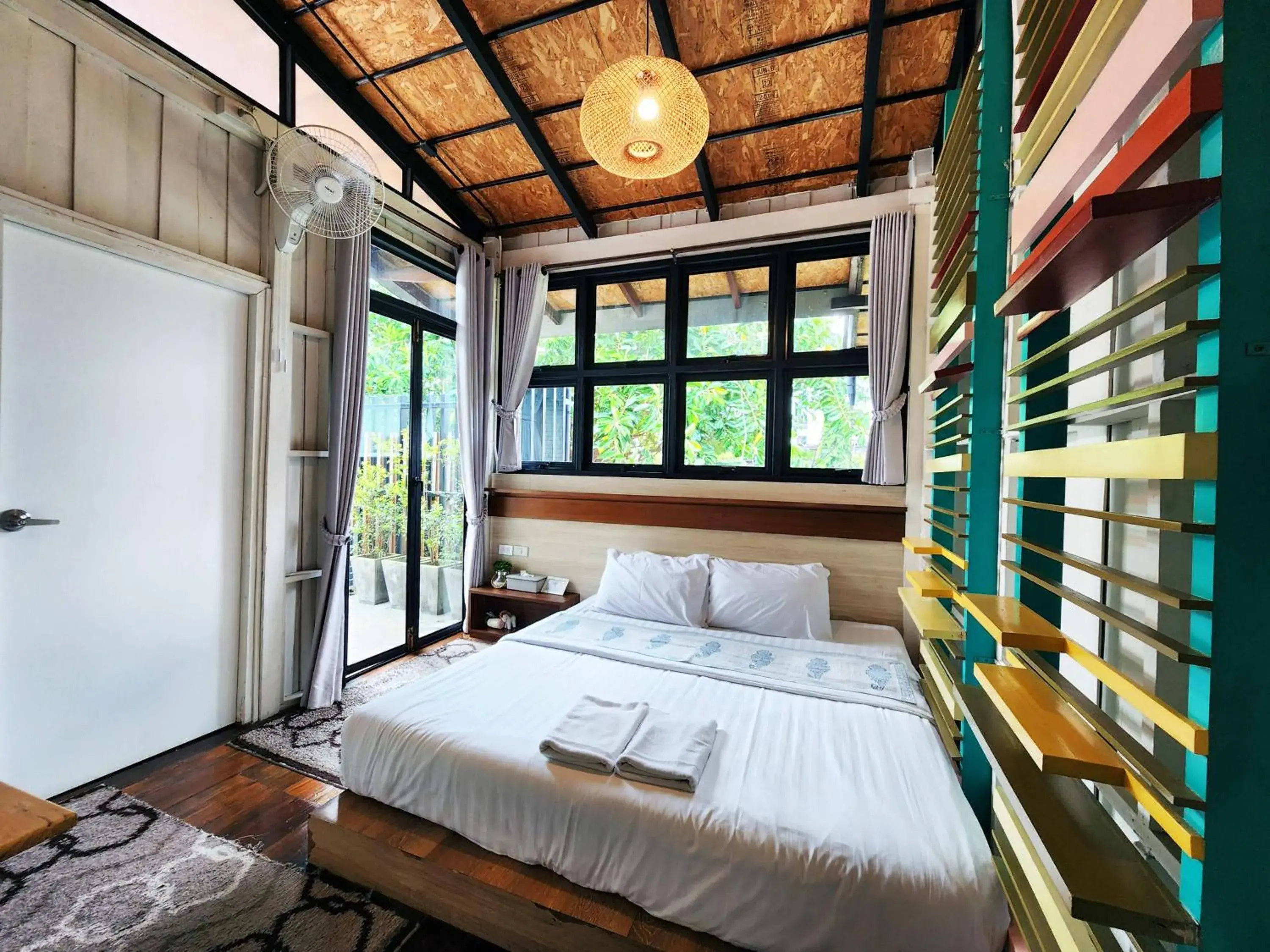 Bedroom, Bed in Baan Mai Kradan
