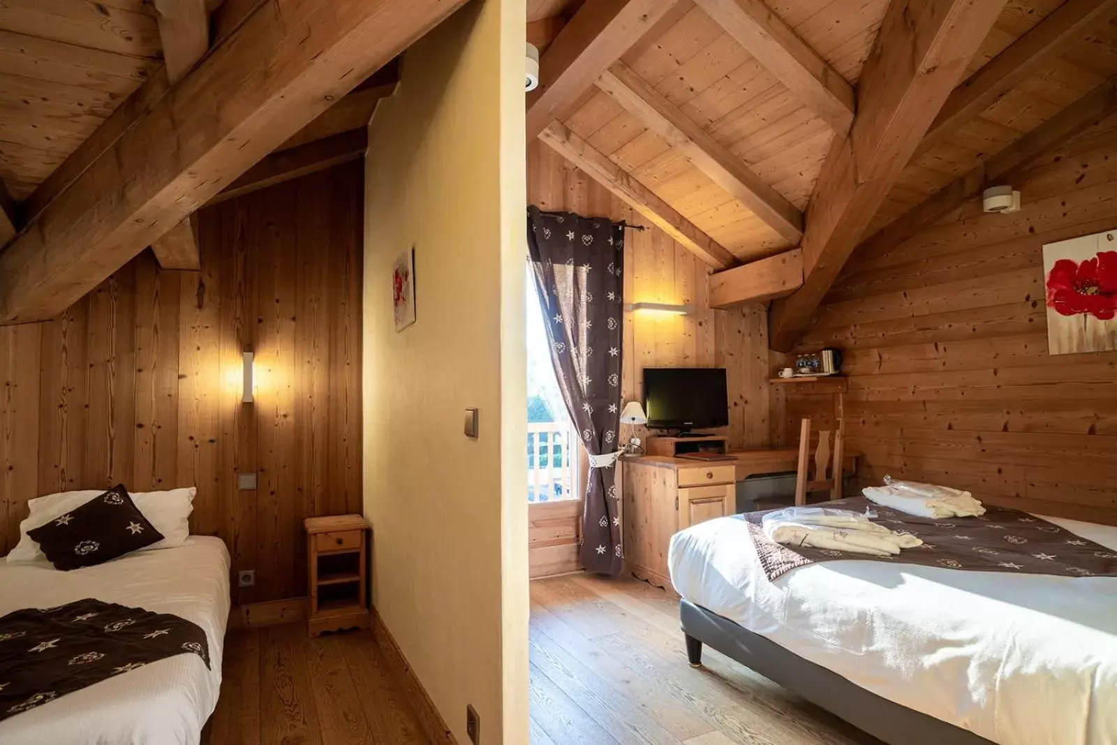 Bedroom, Bed in La Ferme Du Lac