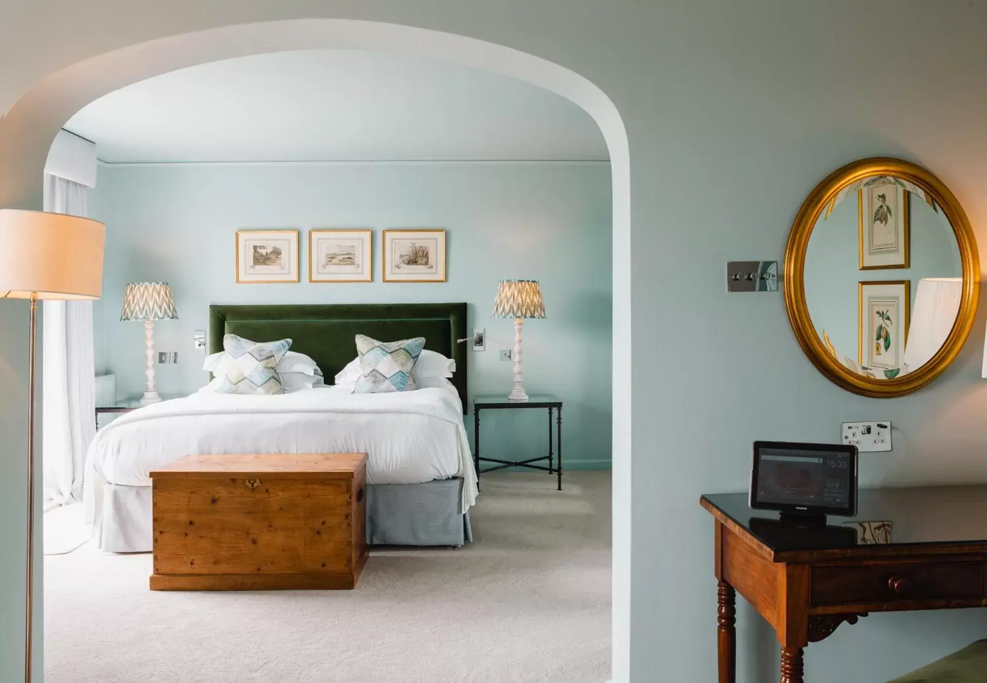 Bed in Chewton Glen Hotel - an Iconic Luxury Hotel