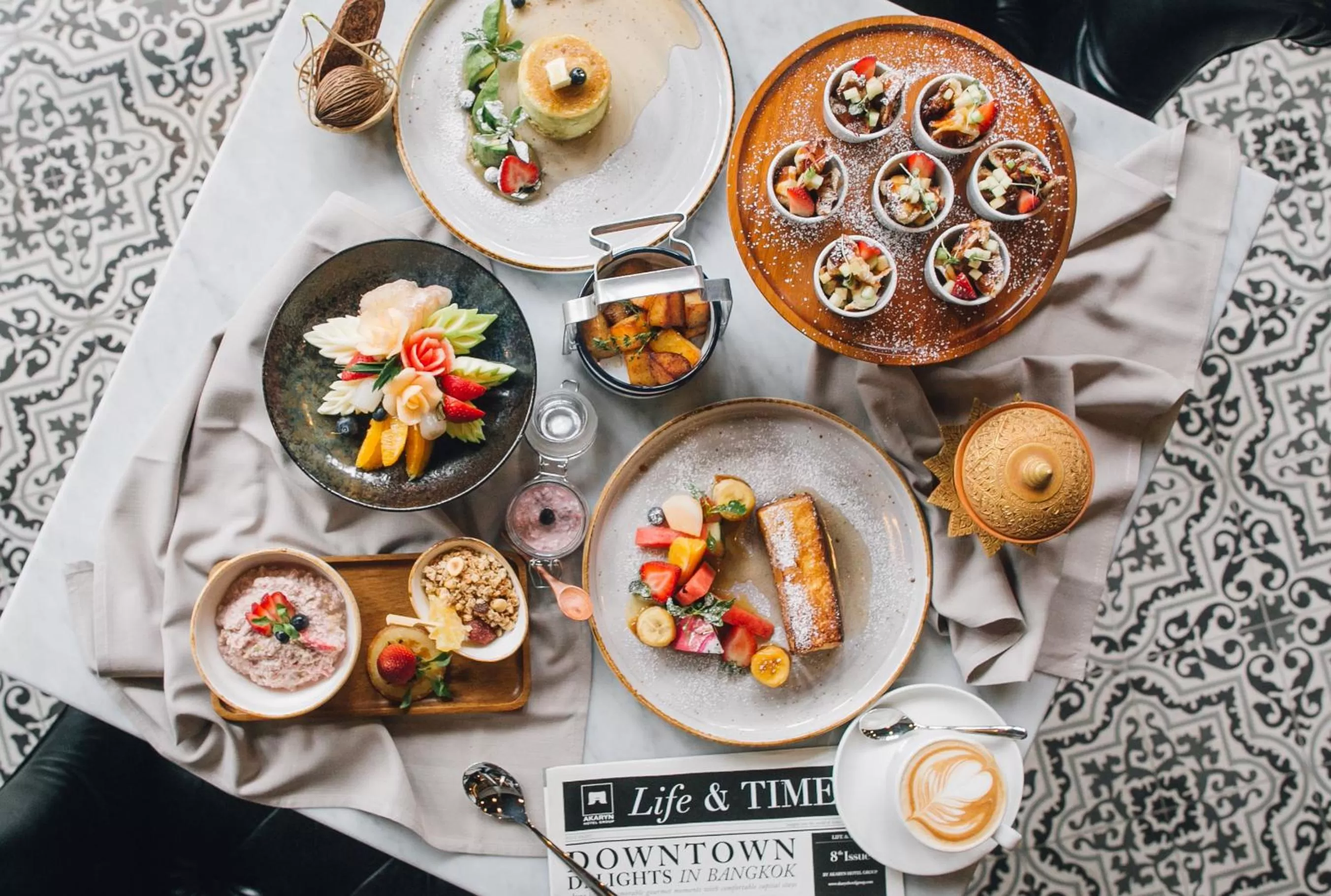 Food close-up in Tastoria Collection Sukhumvit