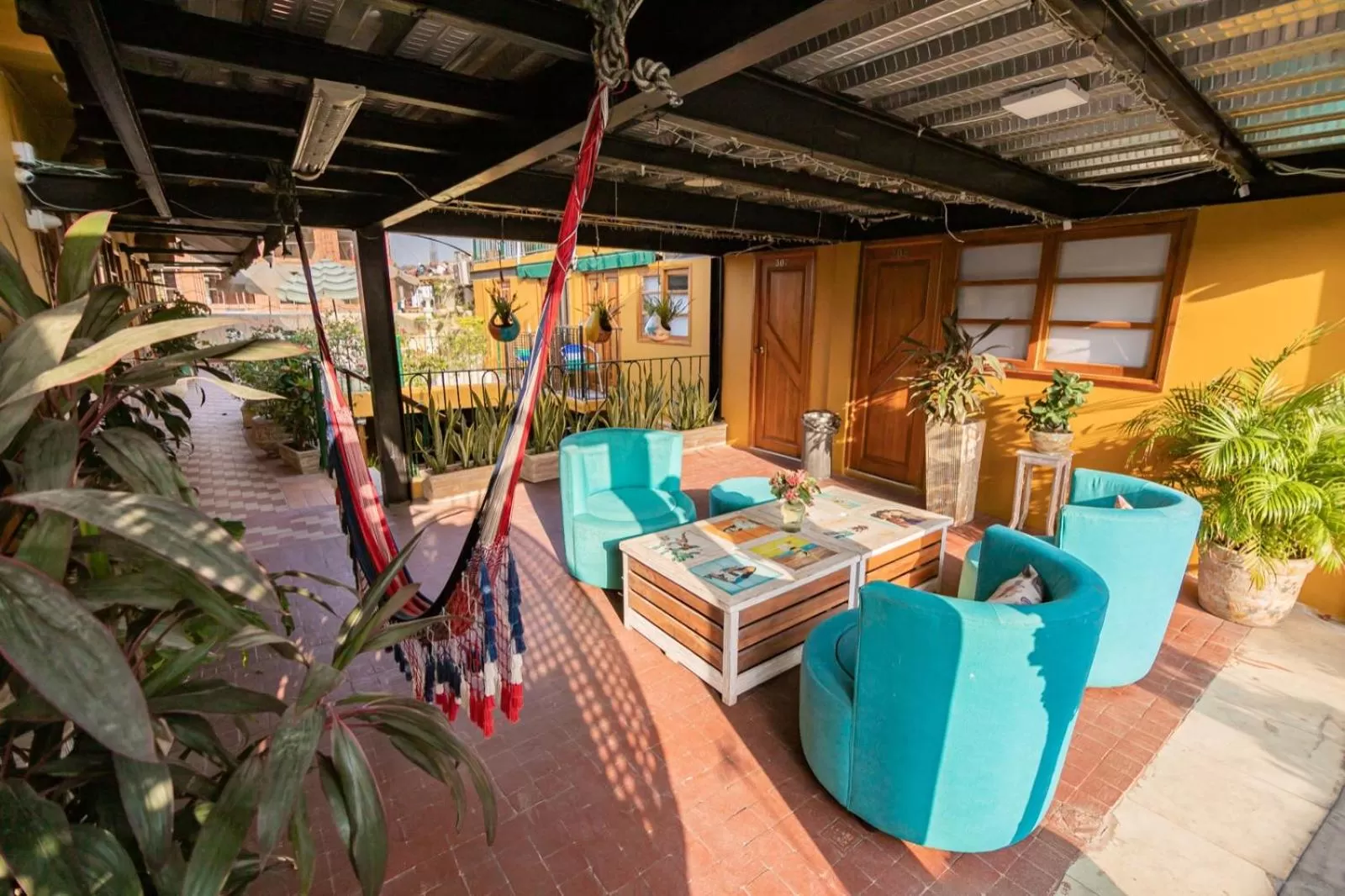 Property building in Hotel La Casona de Getsemani